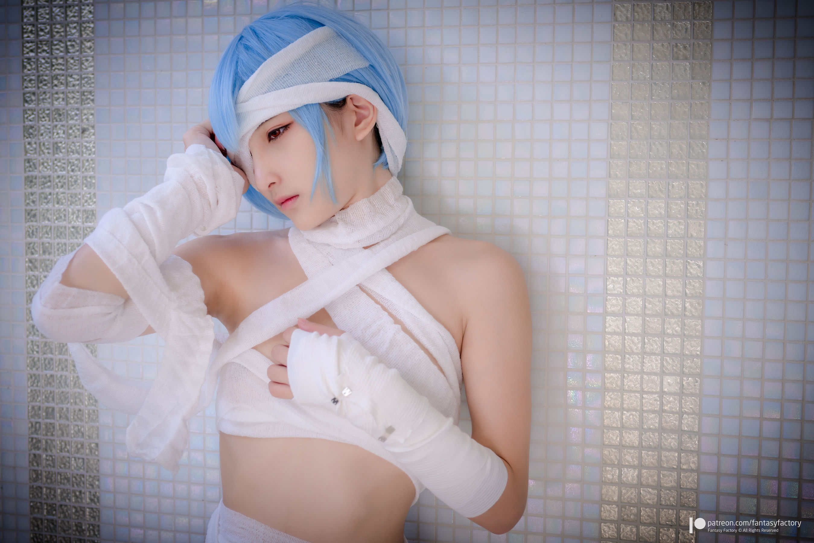 小丁Cosplay - 魔女 浴池 黑丝-图17
