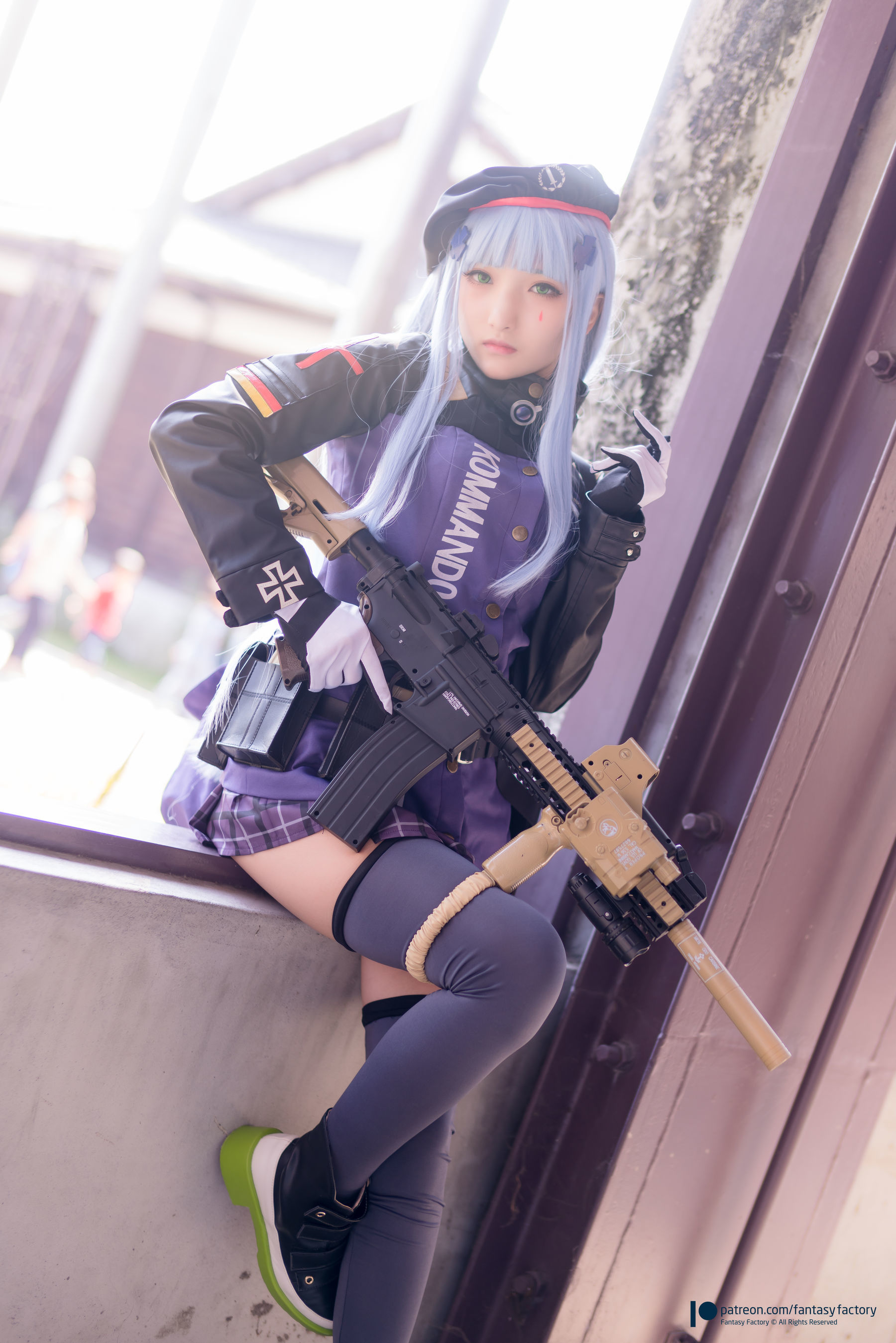 小丁Cosplay - 魔女 浴池 黑丝-图1