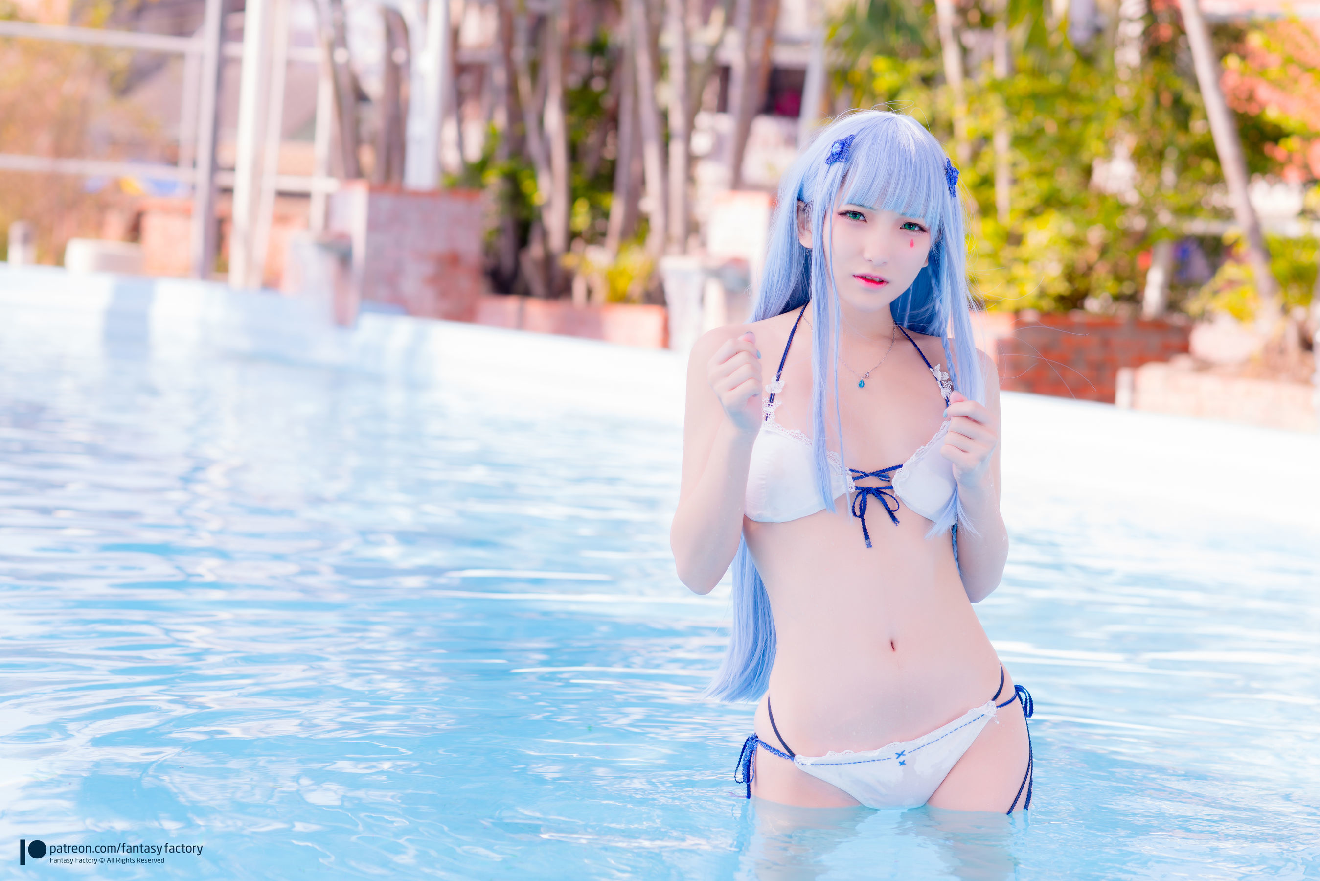 小丁Cosplay - 魔女 浴池 黑丝-图28