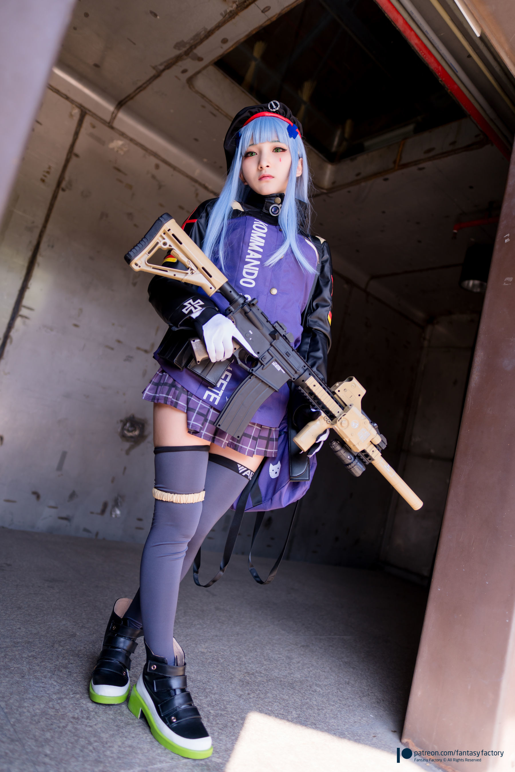 小丁Cosplay - 魔女 浴池 黑丝-图2