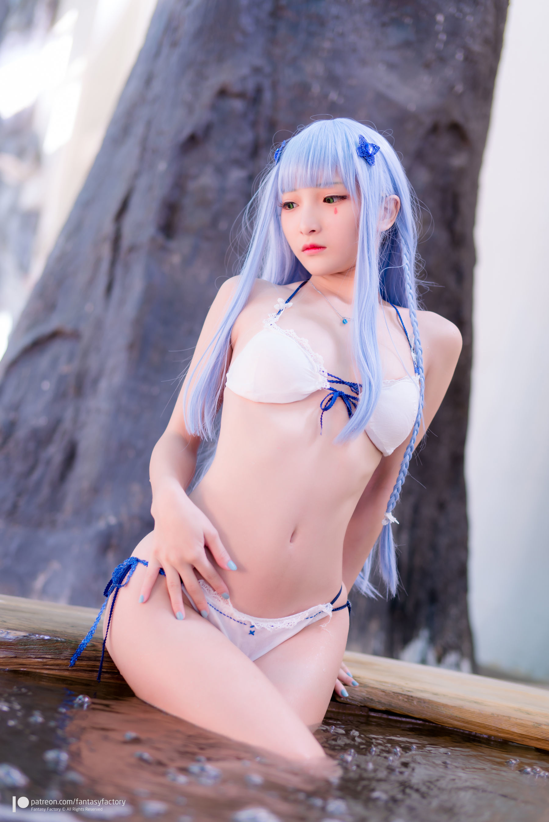 小丁Cosplay - 魔女 浴池 黑丝-图38