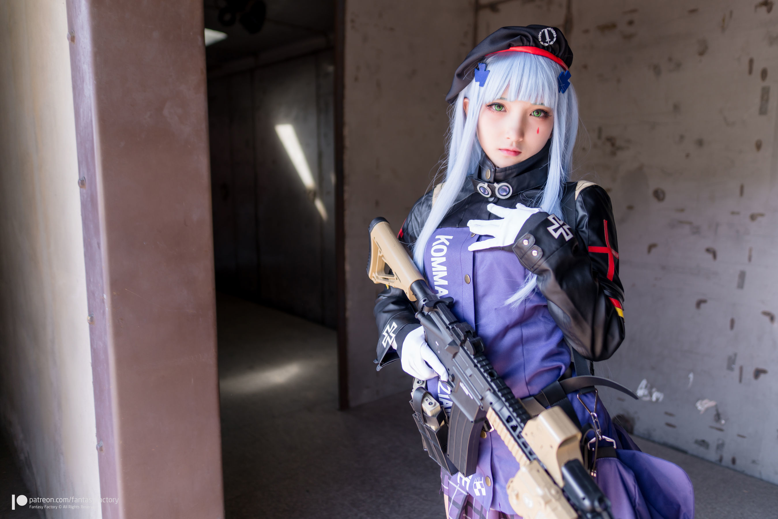 小丁Cosplay - 魔女 浴池 黑丝-图3