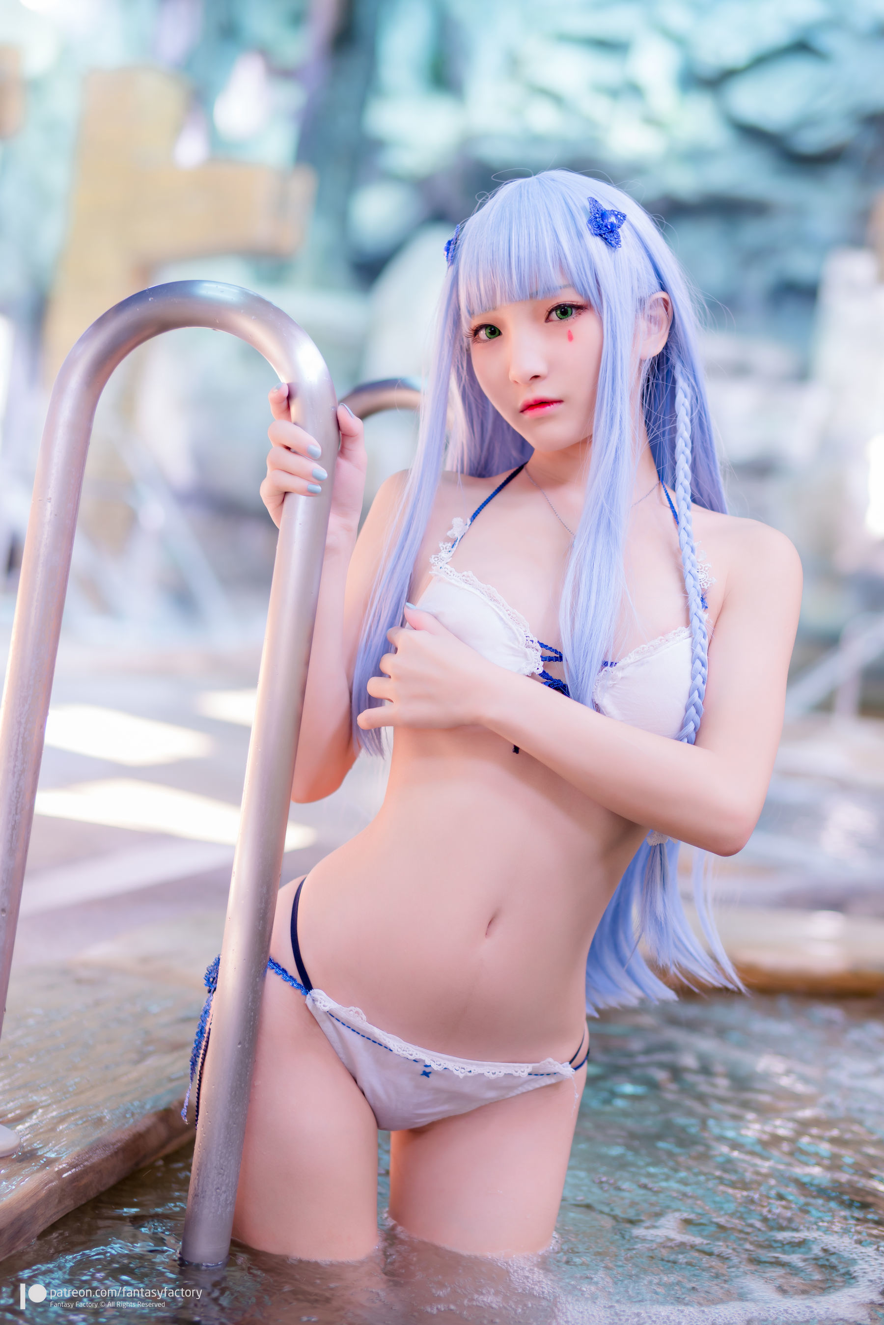 小丁Cosplay - 魔女 浴池 黑丝-图41