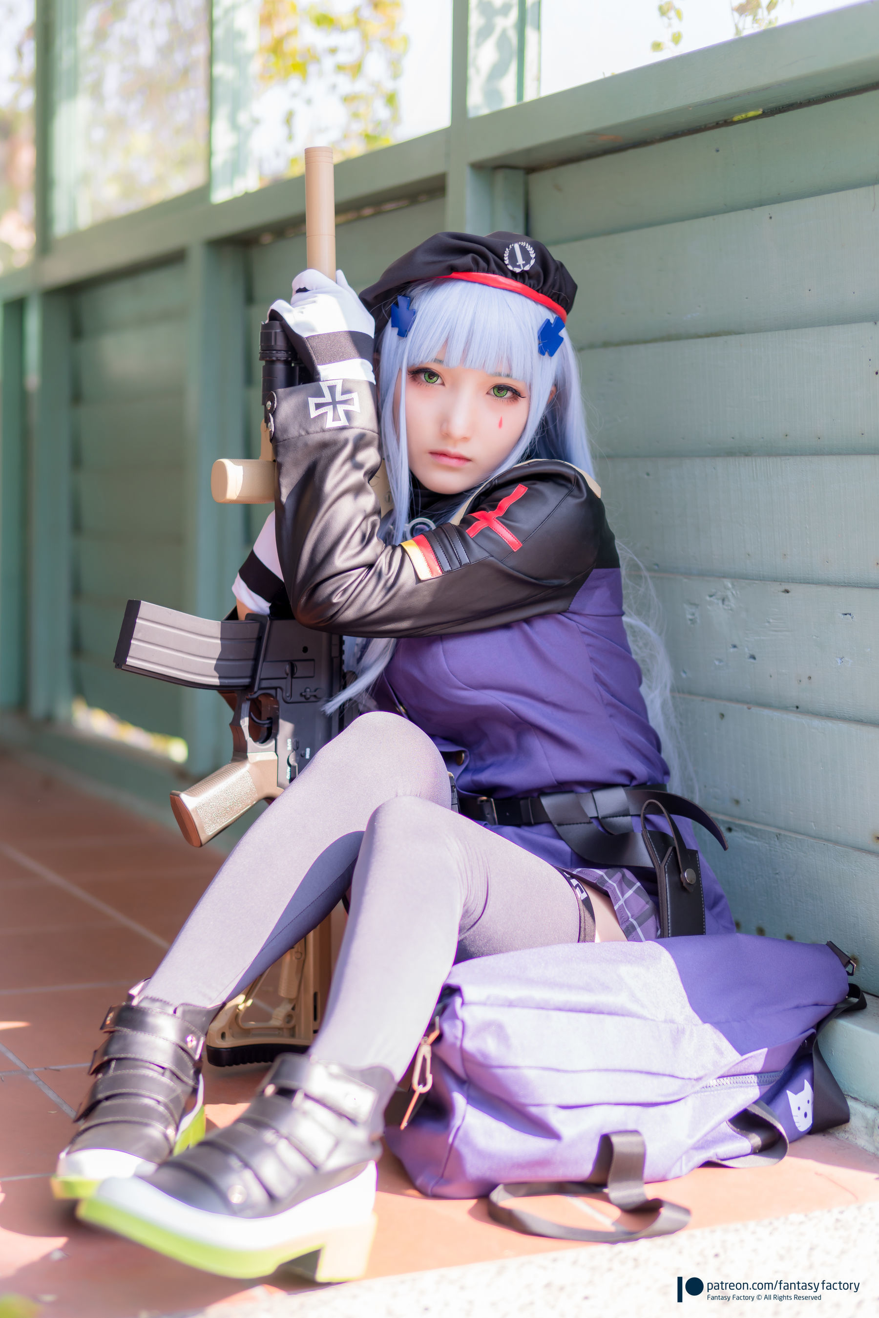 小丁Cosplay - 魔女 浴池 黑丝-图4