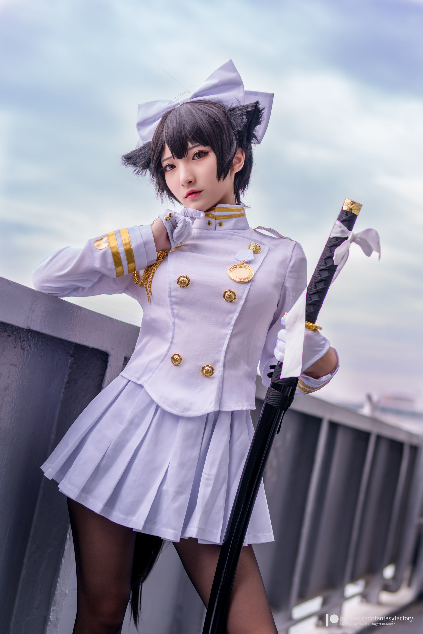 小丁Cosplay - 魔女 浴池 黑丝-图52