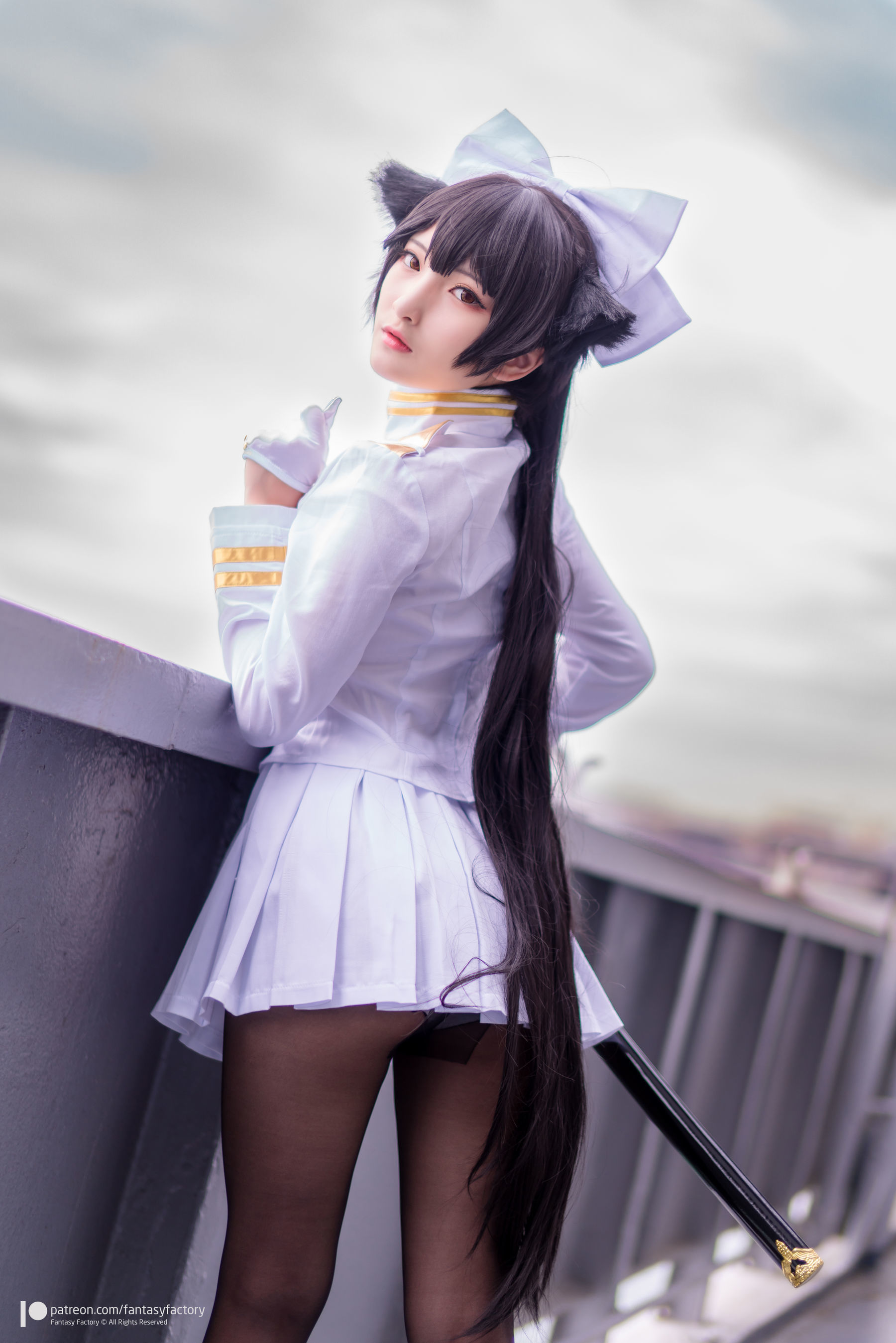 小丁Cosplay - 魔女 浴池 黑丝-图54
