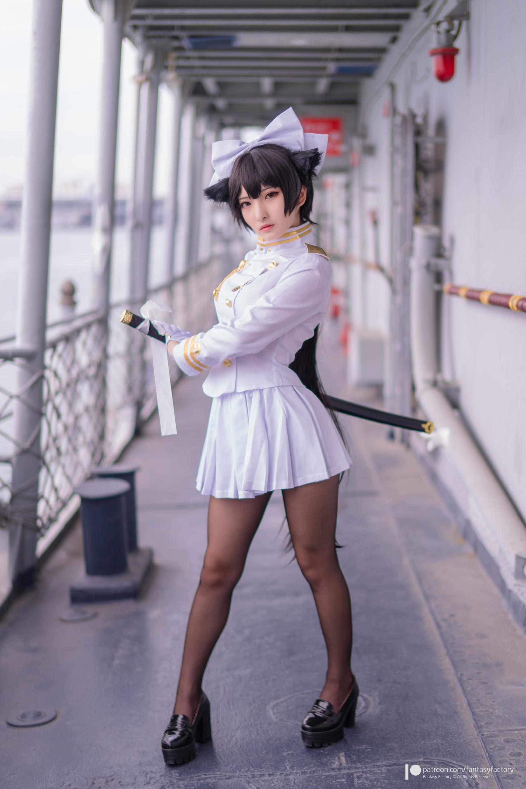 小丁Cosplay - 魔女 浴池 黑丝-图55