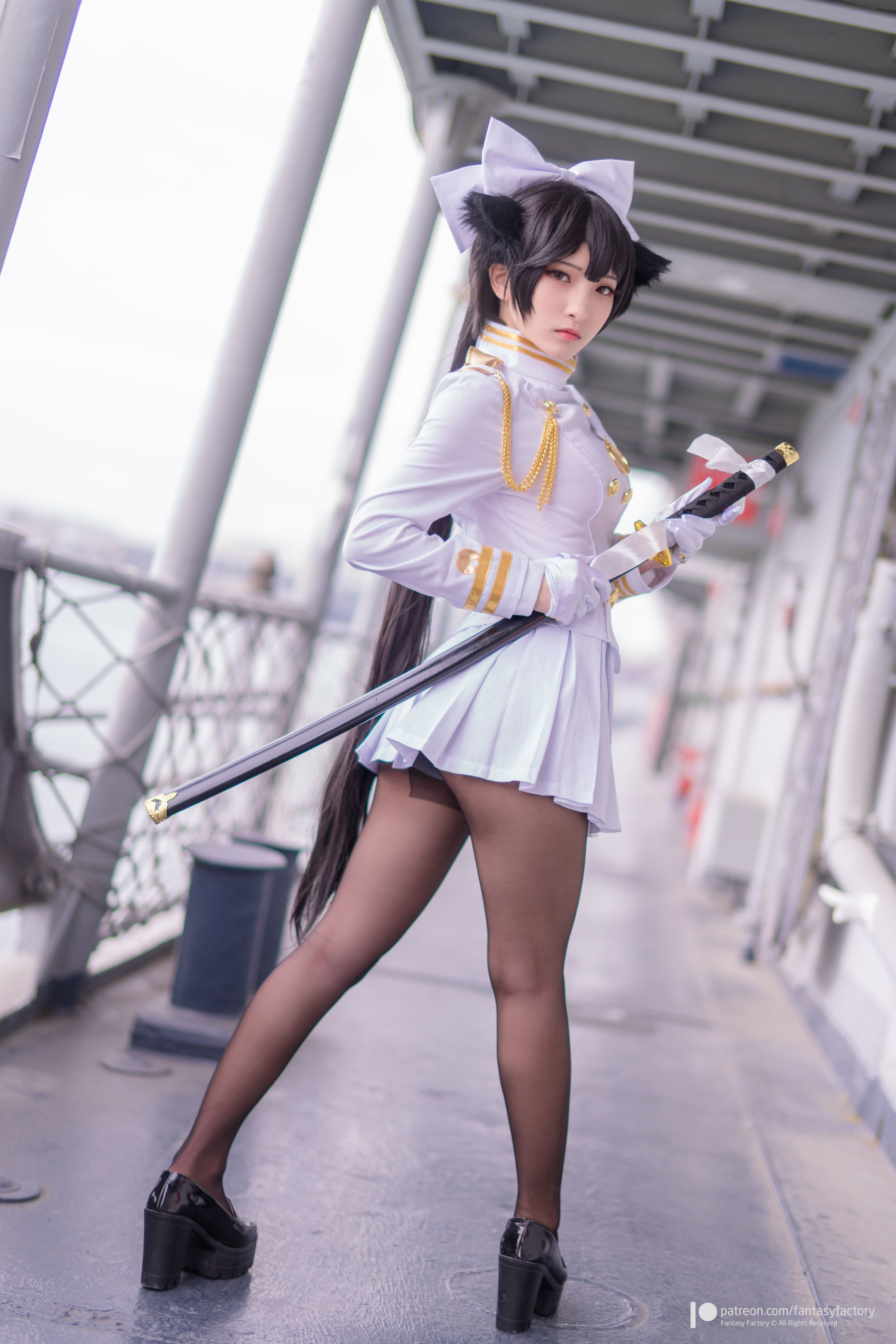 小丁Cosplay - 魔女 浴池 黑丝-图56