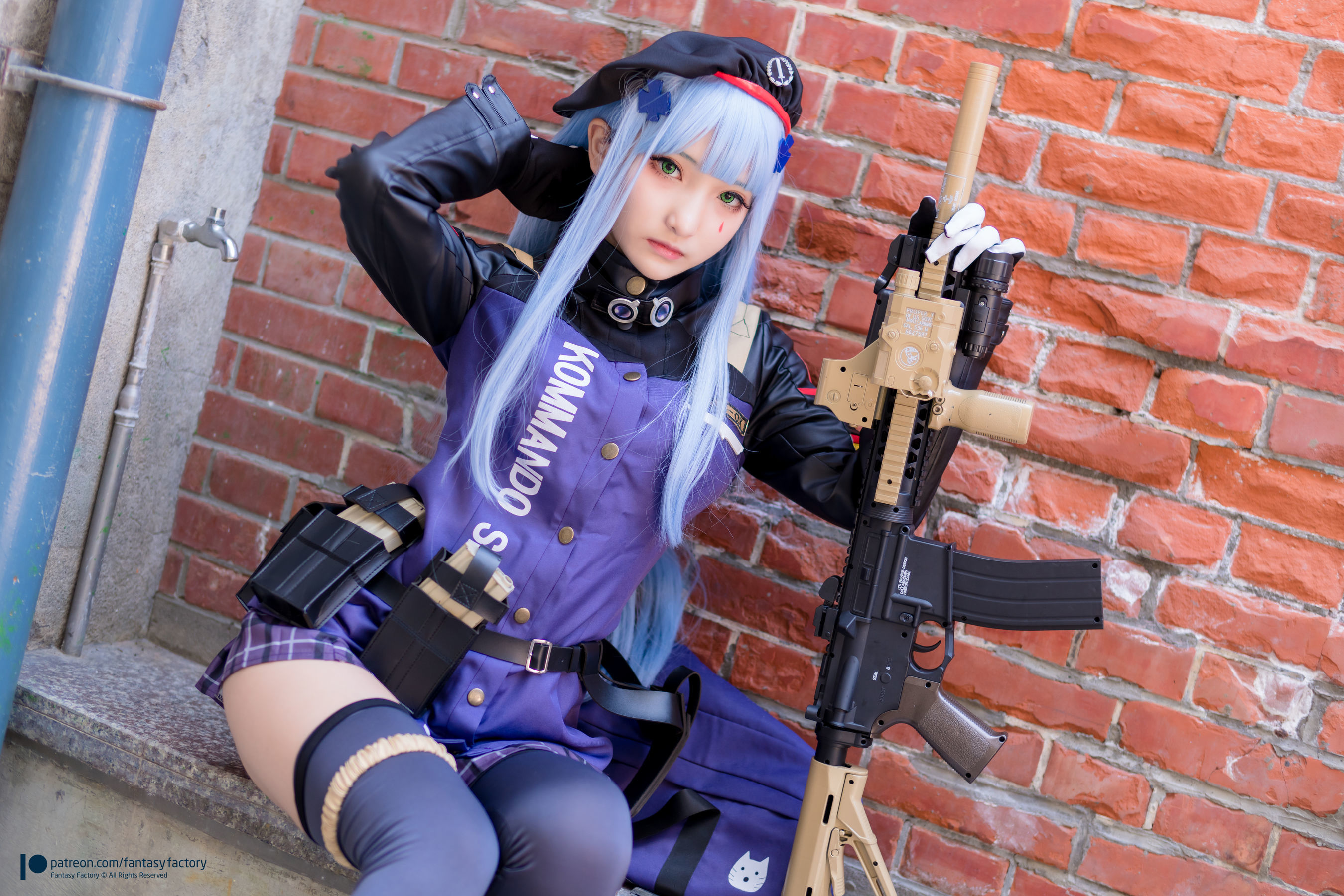 小丁Cosplay - 魔女 浴池 黑丝-图5