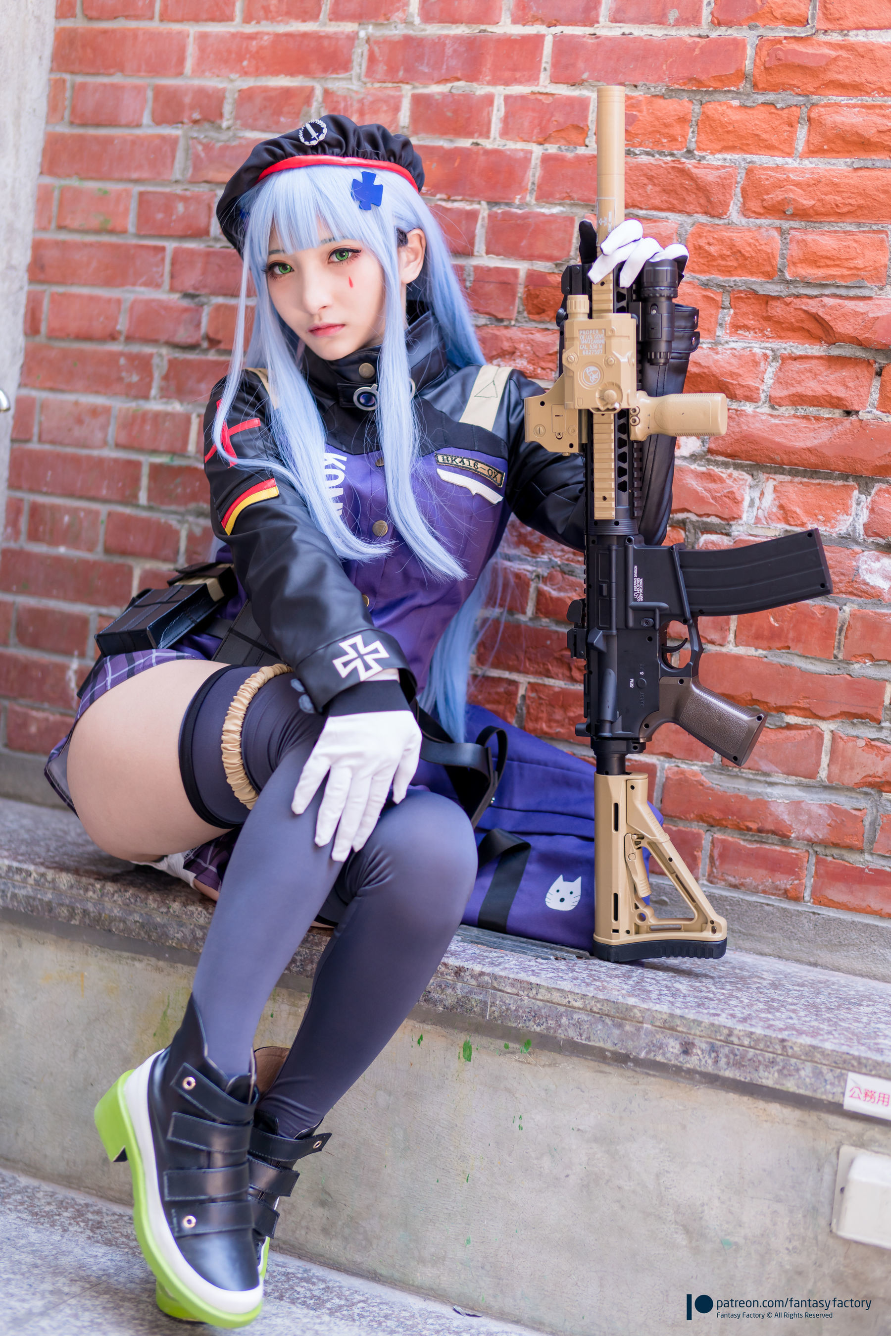 小丁Cosplay - 魔女 浴池 黑丝-图6