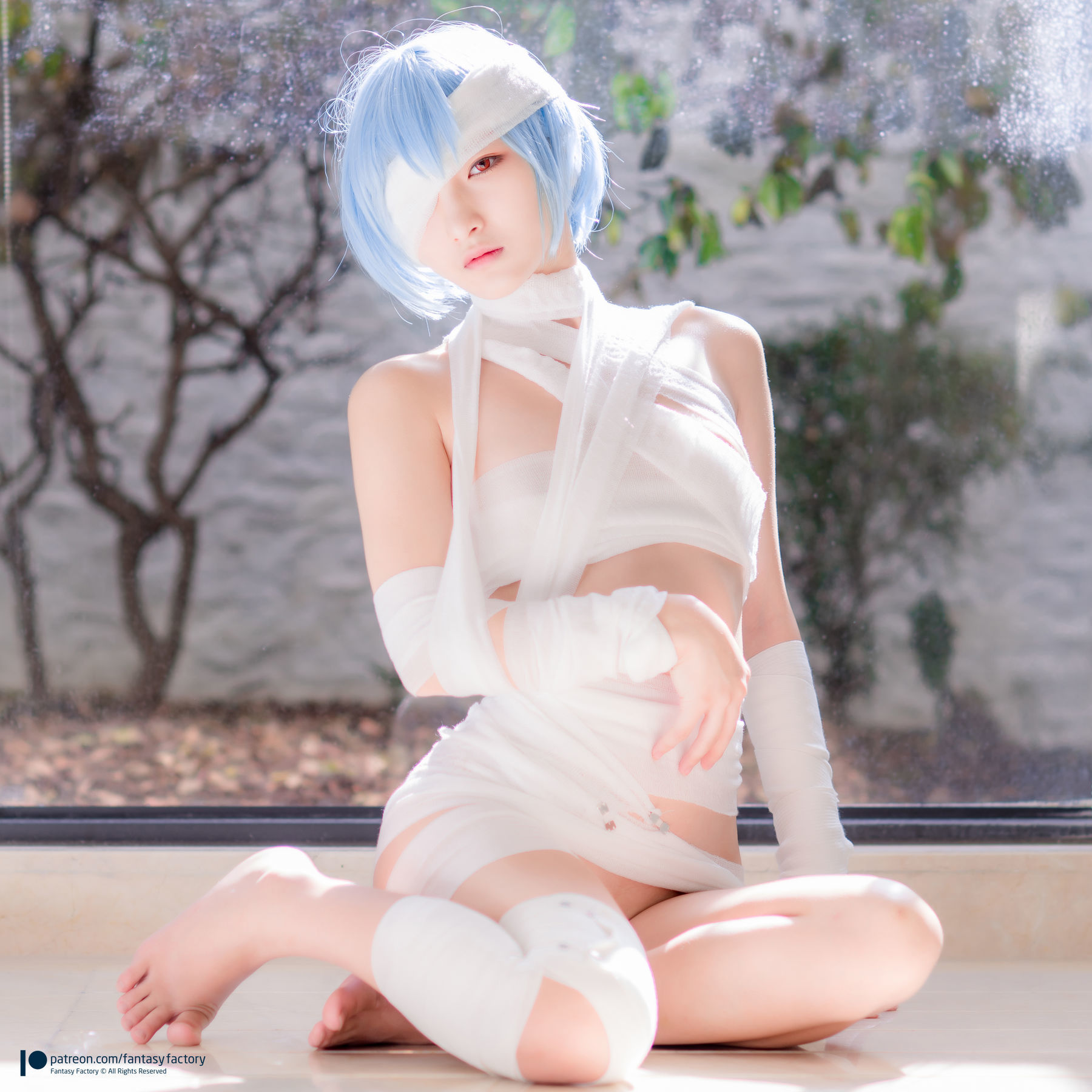 小丁Cosplay - 魔女 浴池 黑丝-图8