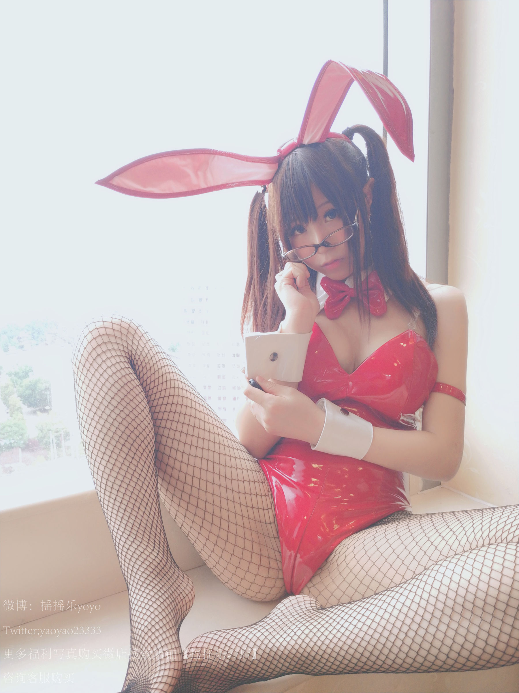 摇摇乐yoyo - 兔女郎黑网袜-图71