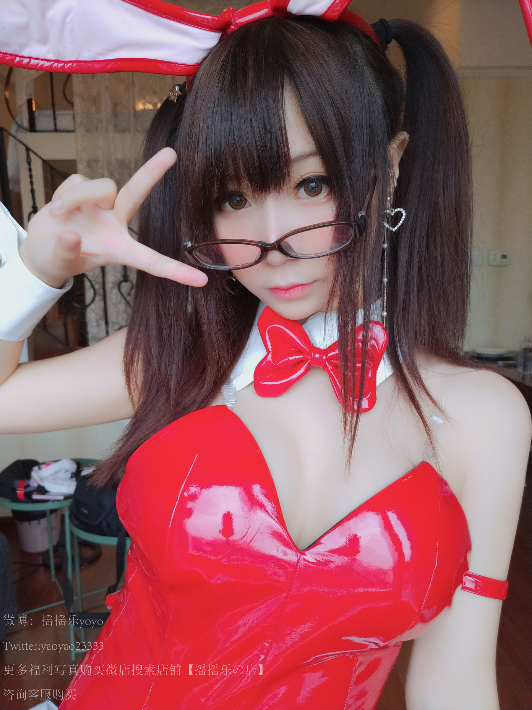 摇摇乐yoyo - 兔女郎黑网袜-图78
