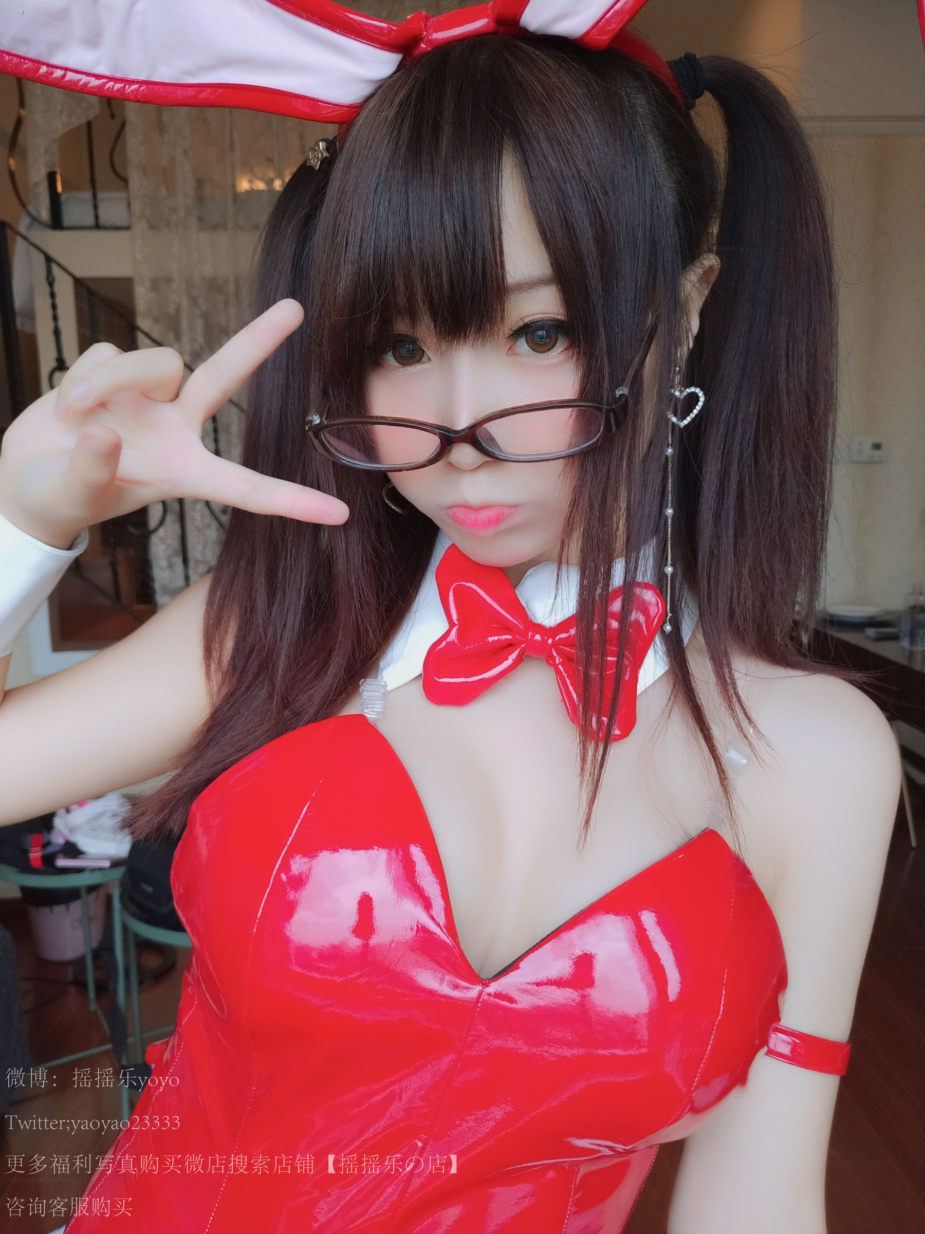 摇摇乐yoyo - 兔女郎黑网袜-图80
