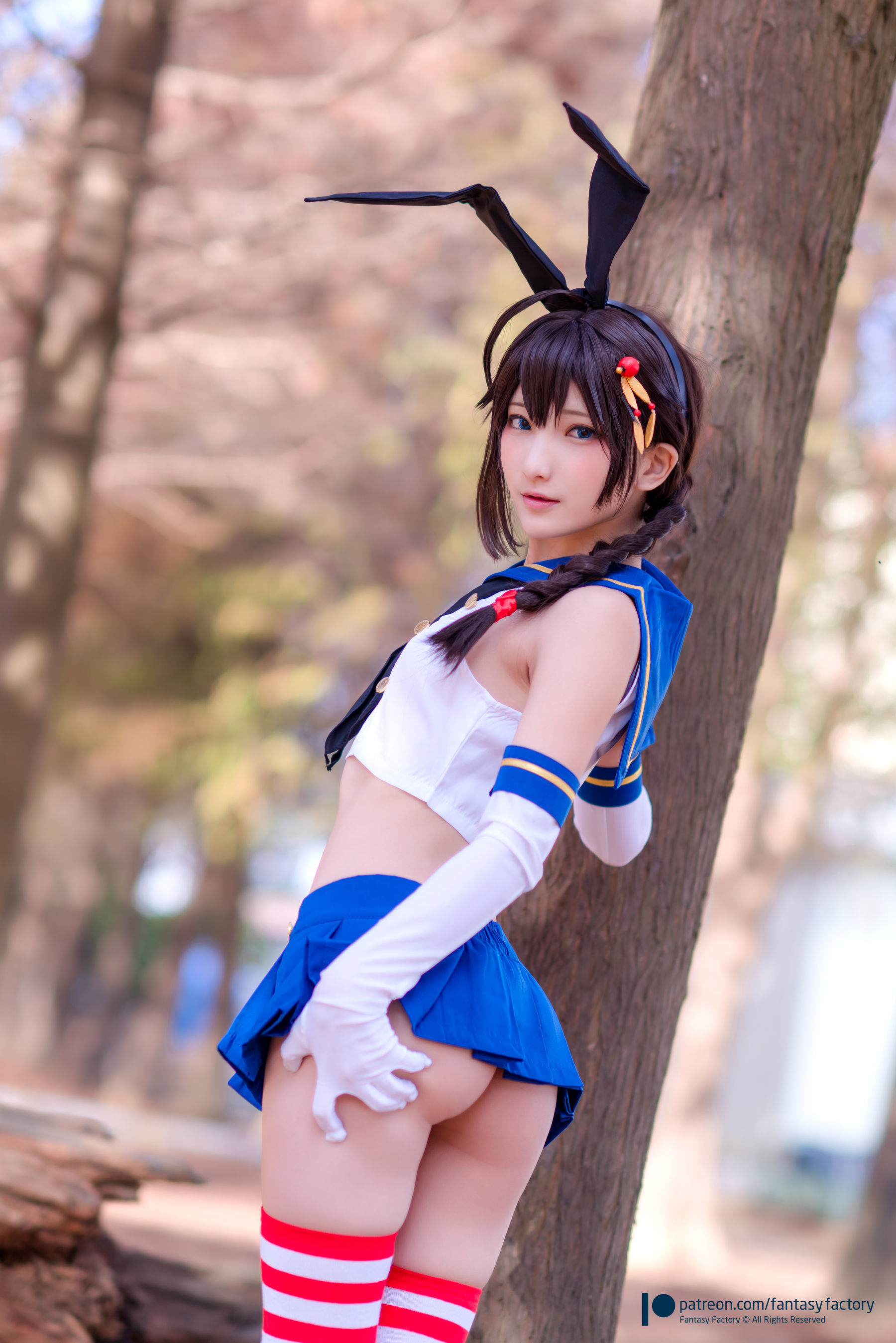 小丁Cosplay - JK制服 水手小兔 外拍-图15