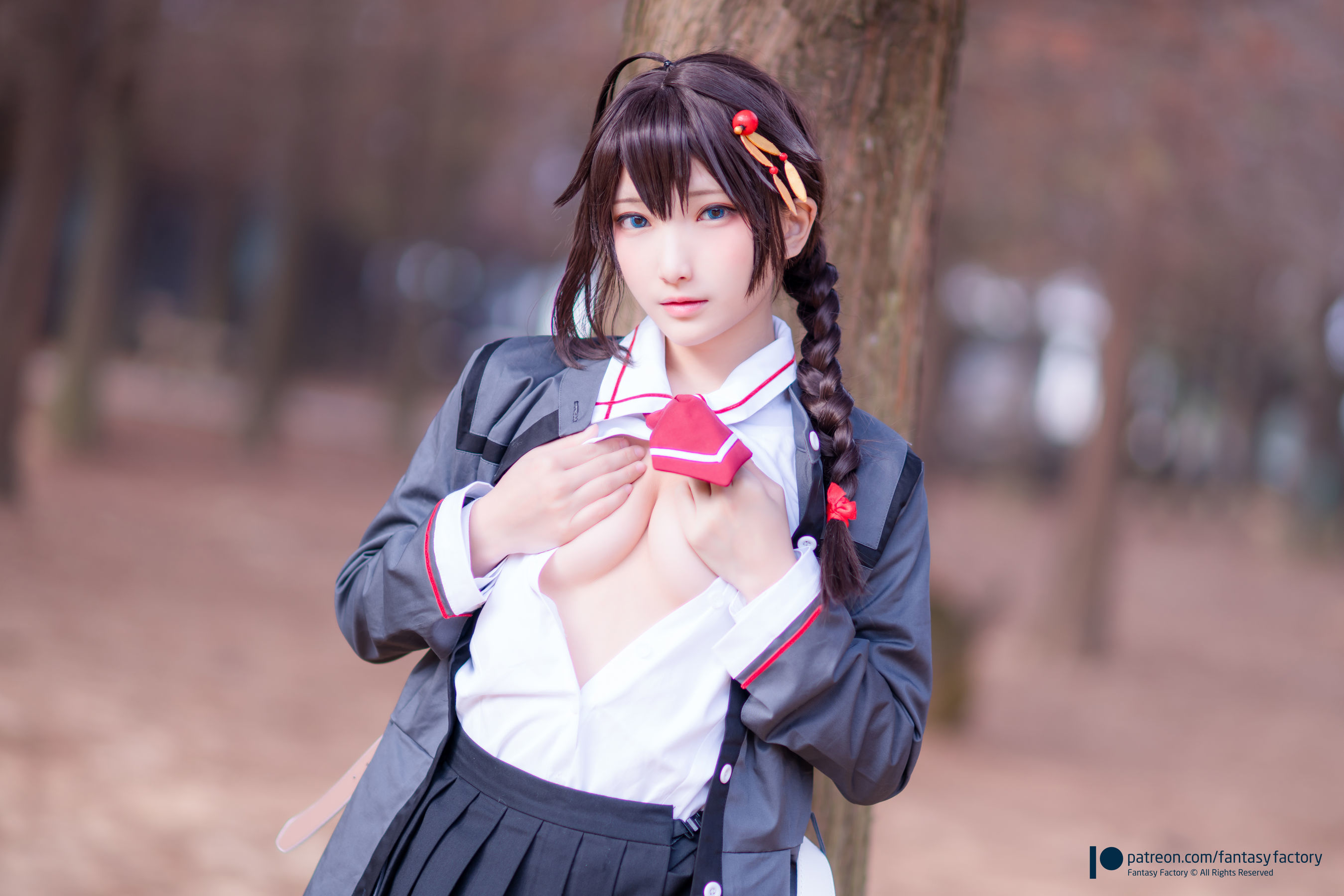 小丁Cosplay - JK制服 水手小兔 外拍-图1