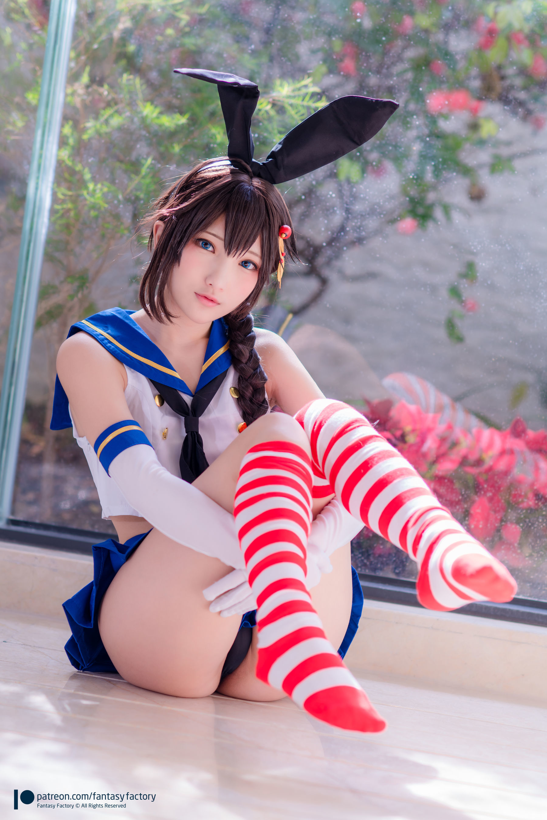 小丁Cosplay - JK制服 水手小兔 外拍-图20