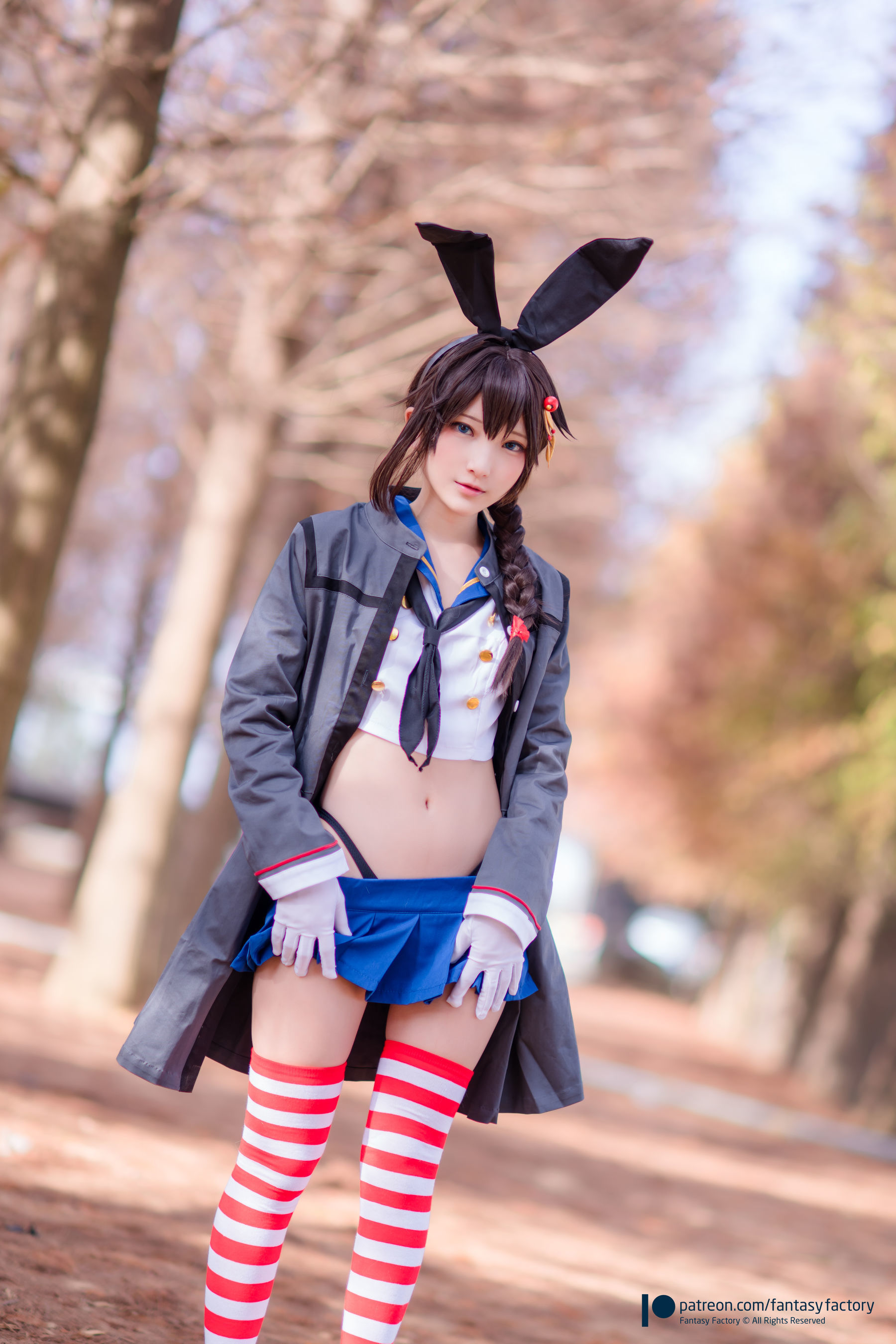 小丁Cosplay - JK制服 水手小兔 外拍-图2