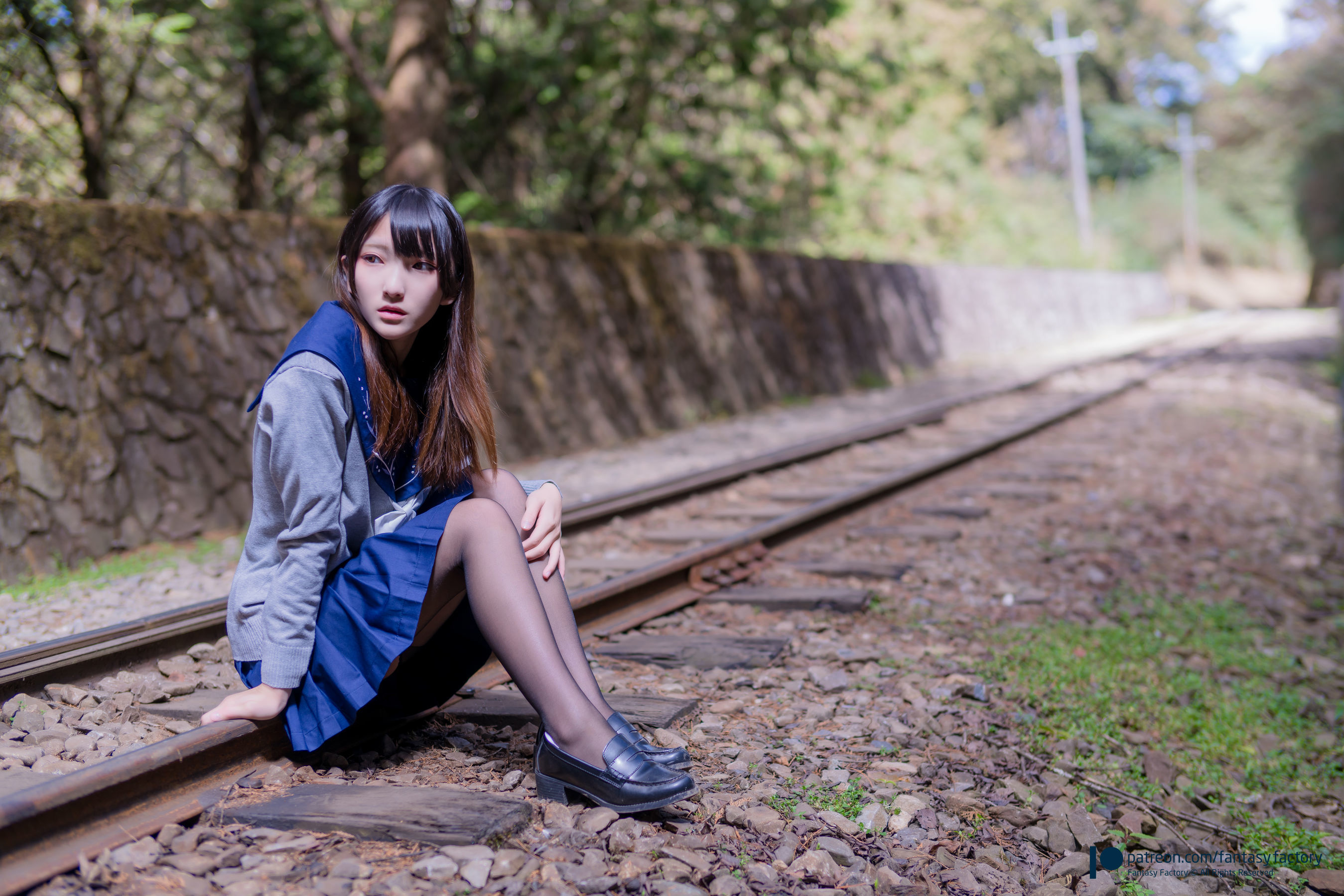 小丁Cosplay - JK制服 水手小兔 外拍-图53
