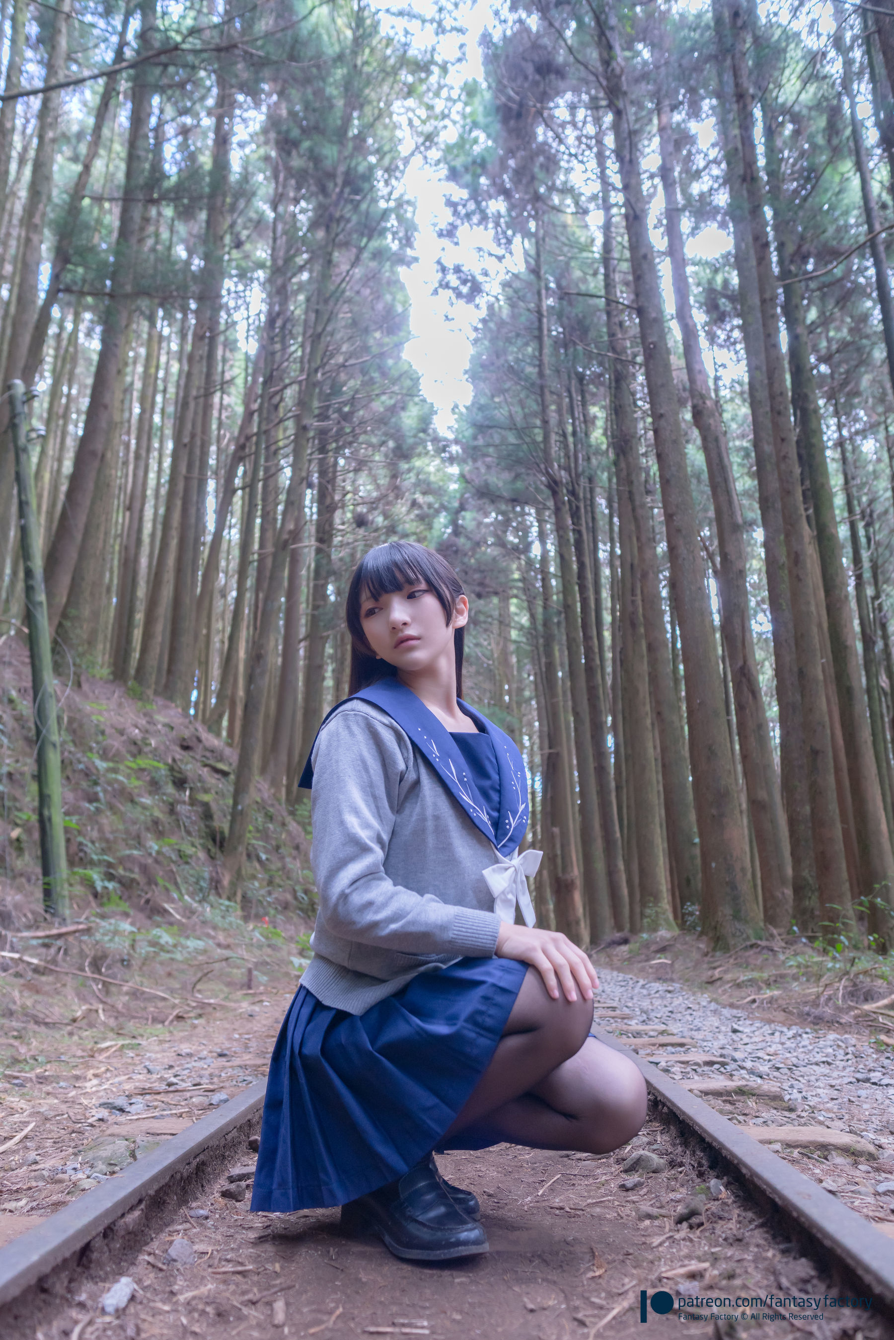 小丁Cosplay - JK制服 水手小兔 外拍-图54