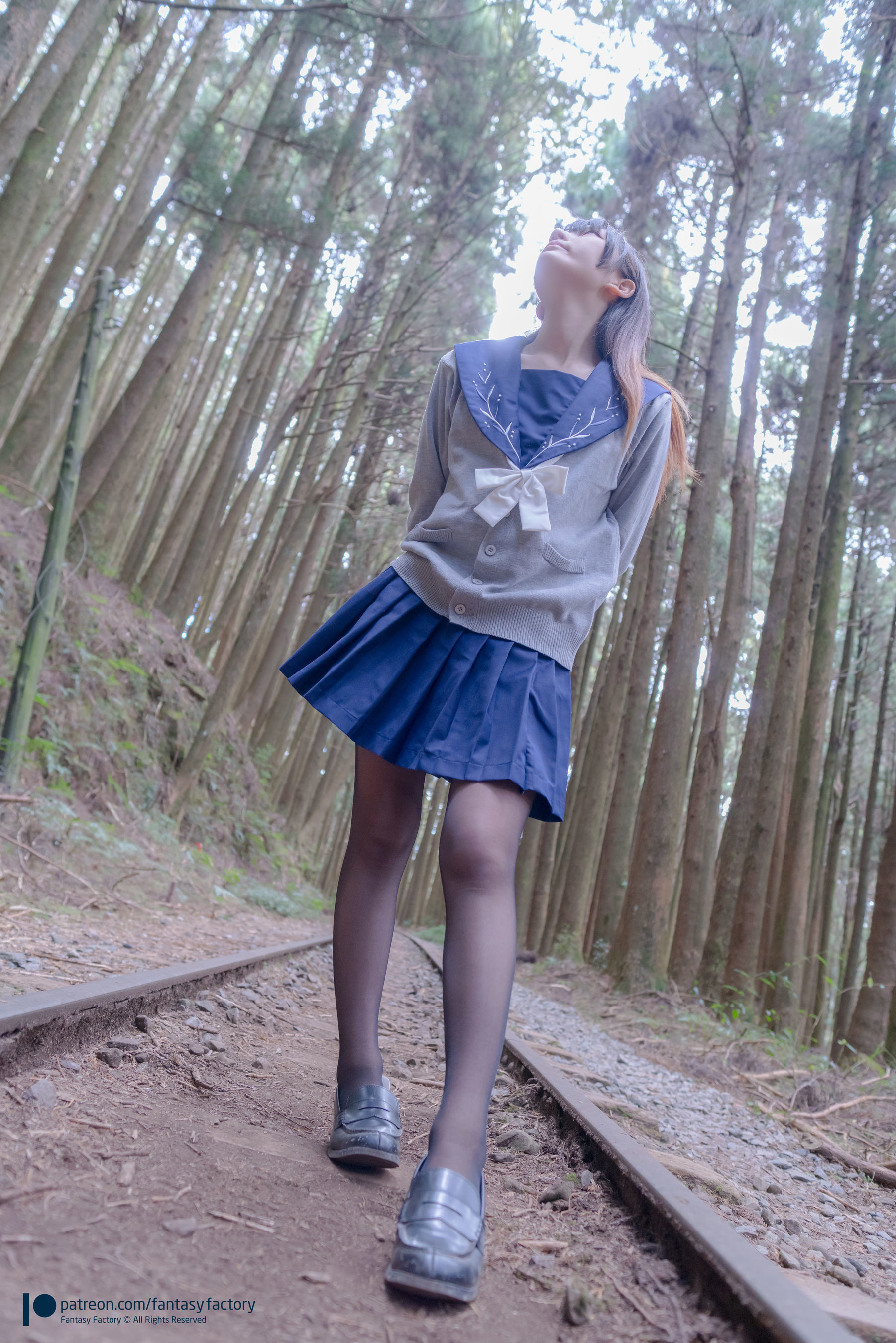 小丁Cosplay - JK制服 水手小兔 外拍-图55