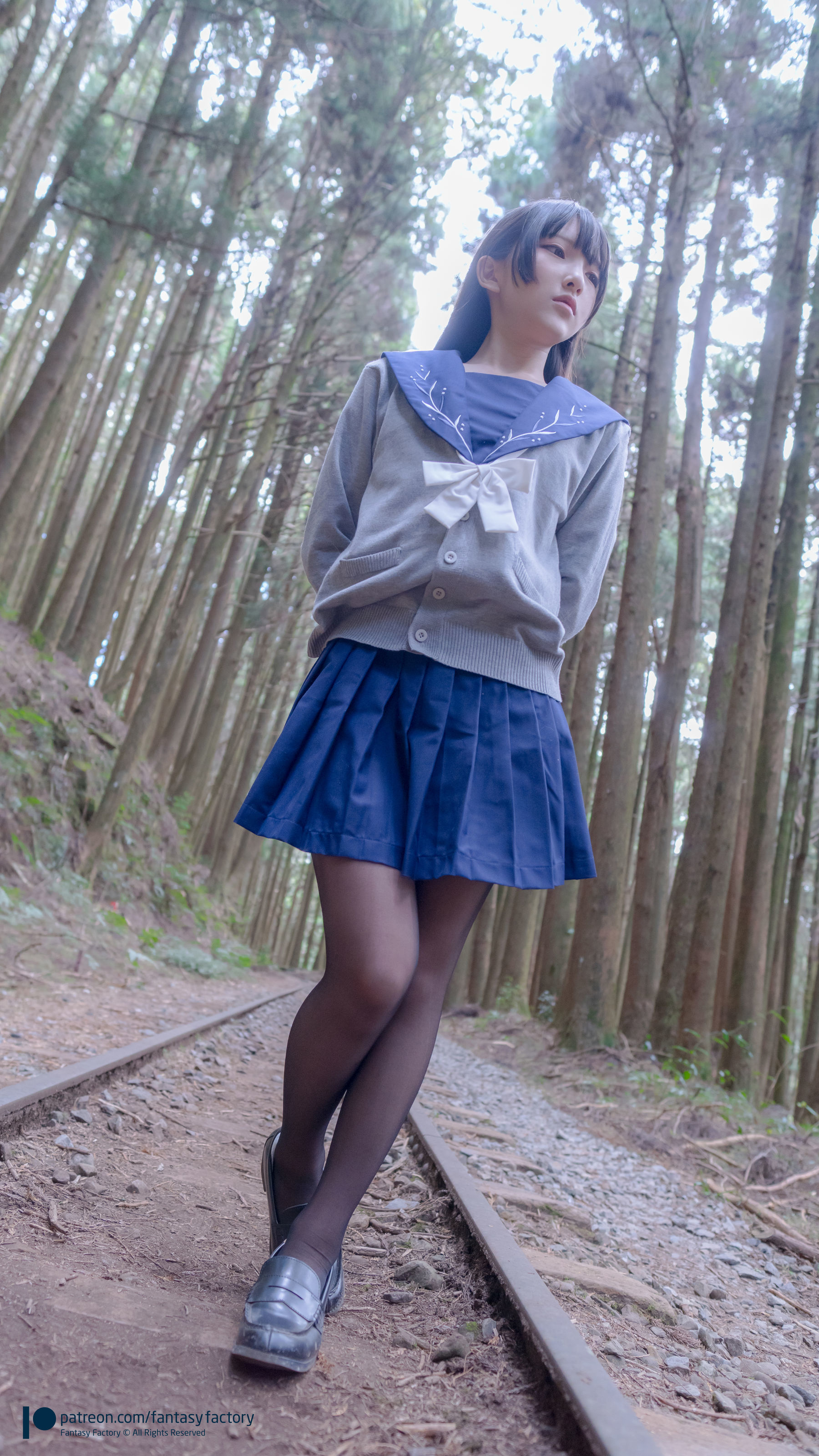 小丁Cosplay - JK制服 水手小兔 外拍-图56
