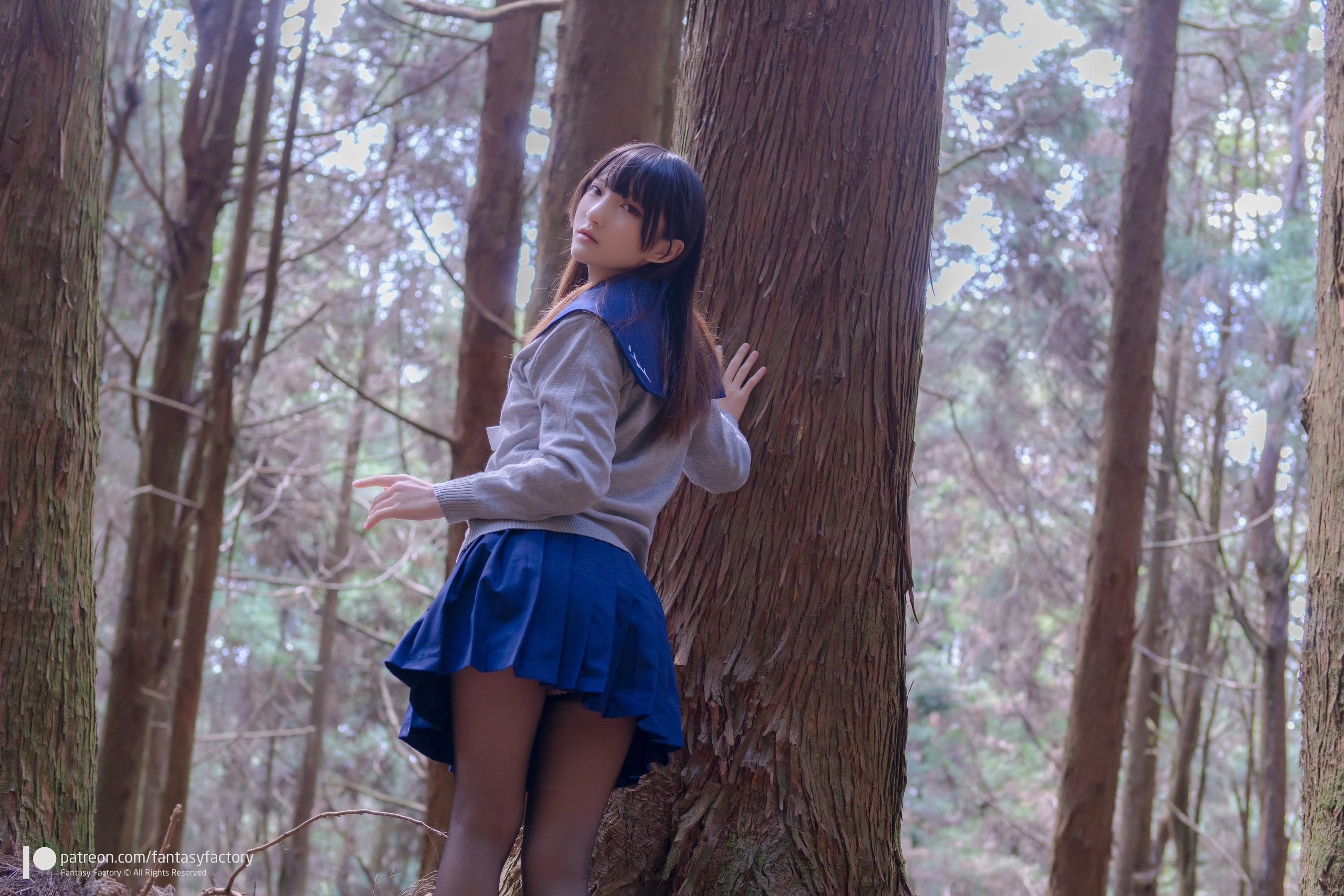 小丁Cosplay - JK制服 水手小兔 外拍-图58