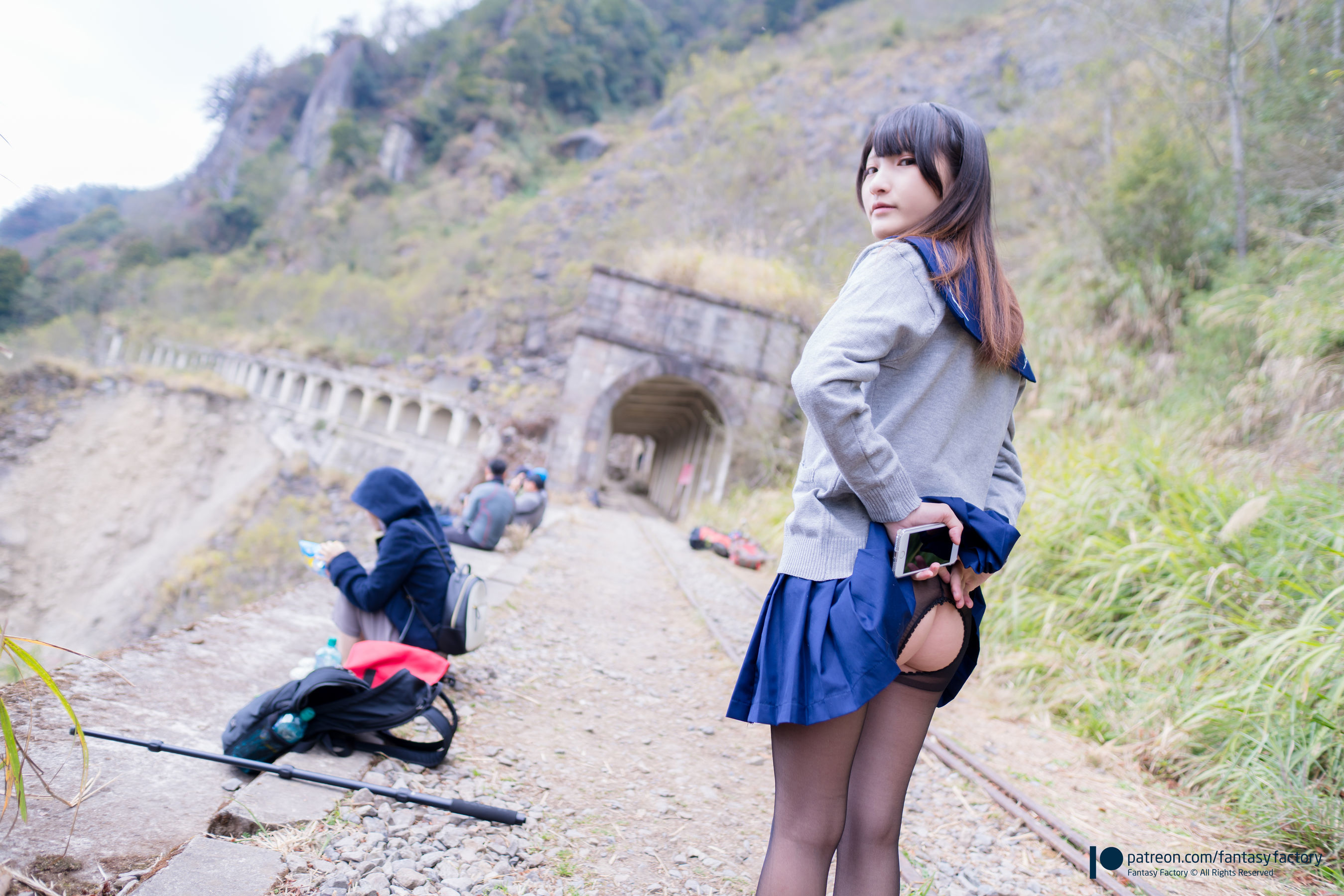 小丁Cosplay - JK制服 水手小兔 外拍-图59