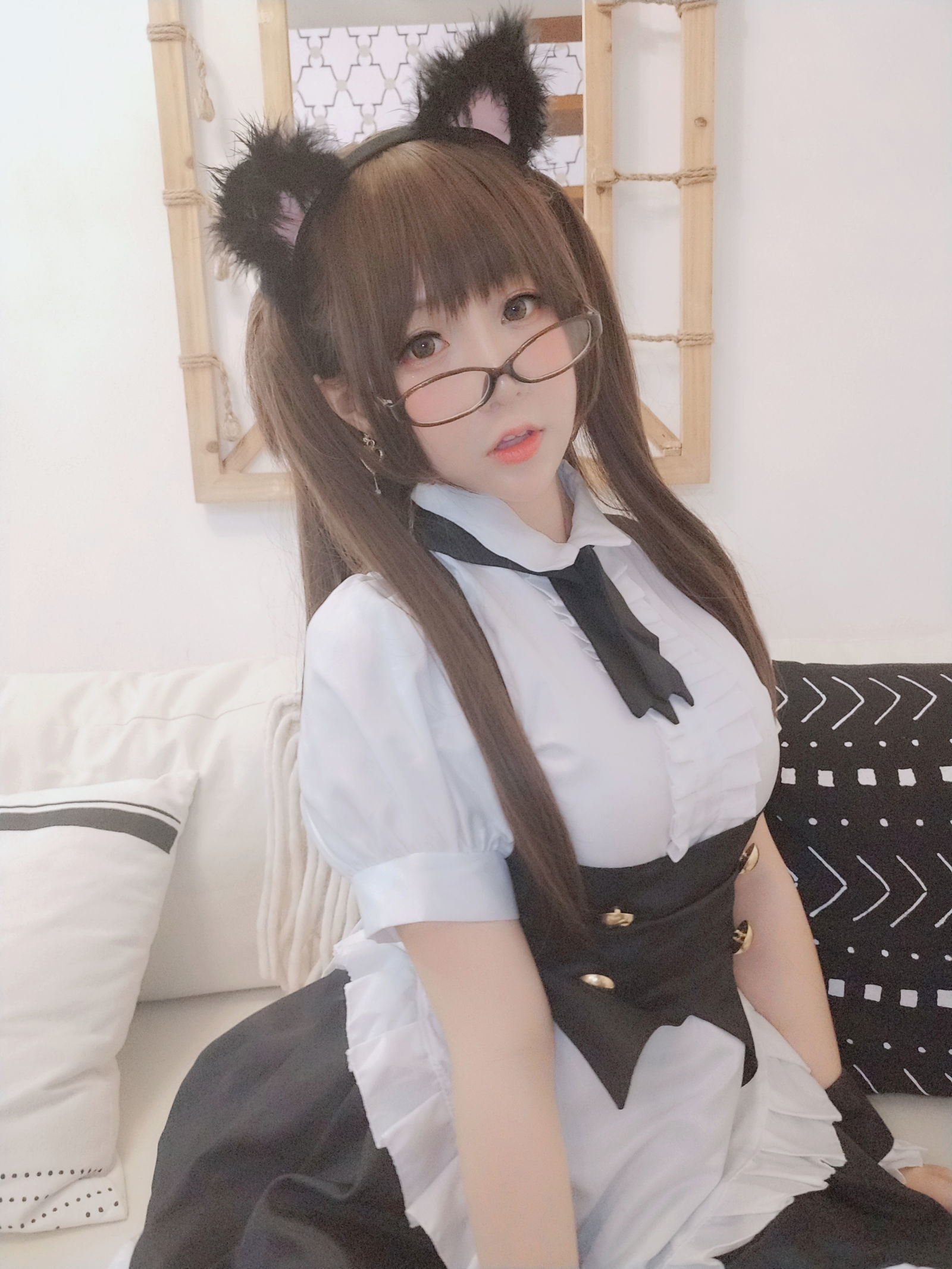 摇摇乐yoyo - 黑丝女仆-图11