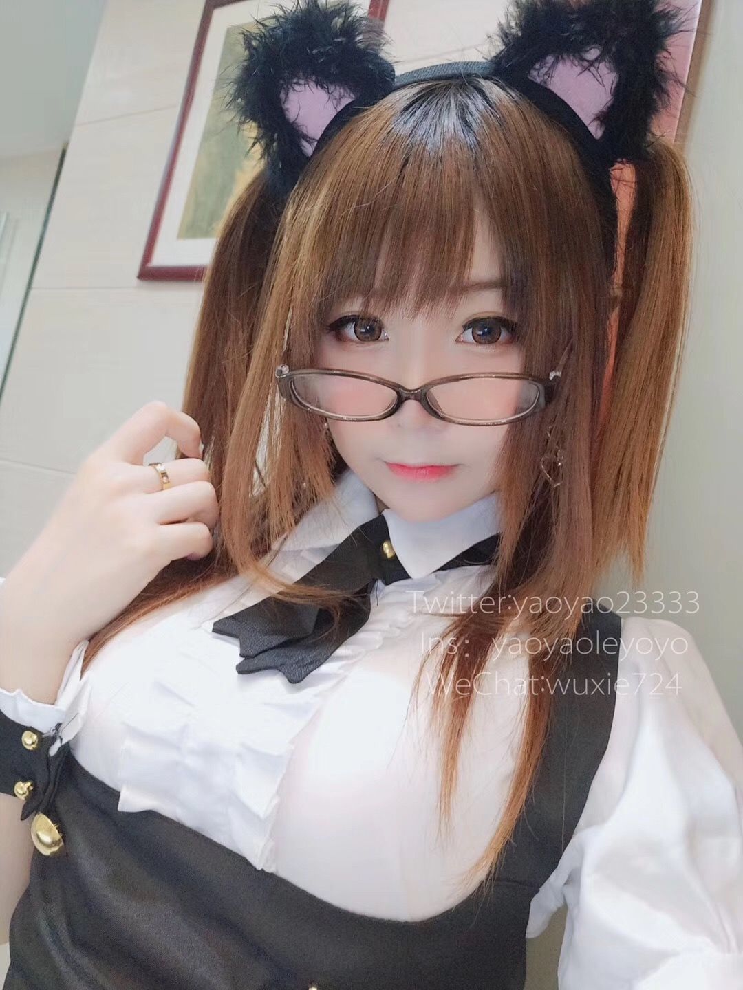摇摇乐yoyo - 黑丝女仆-图2