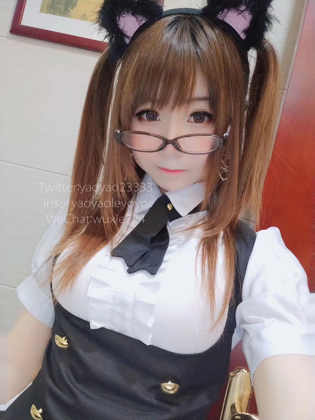 摇摇乐yoyo - 黑丝女仆-图3