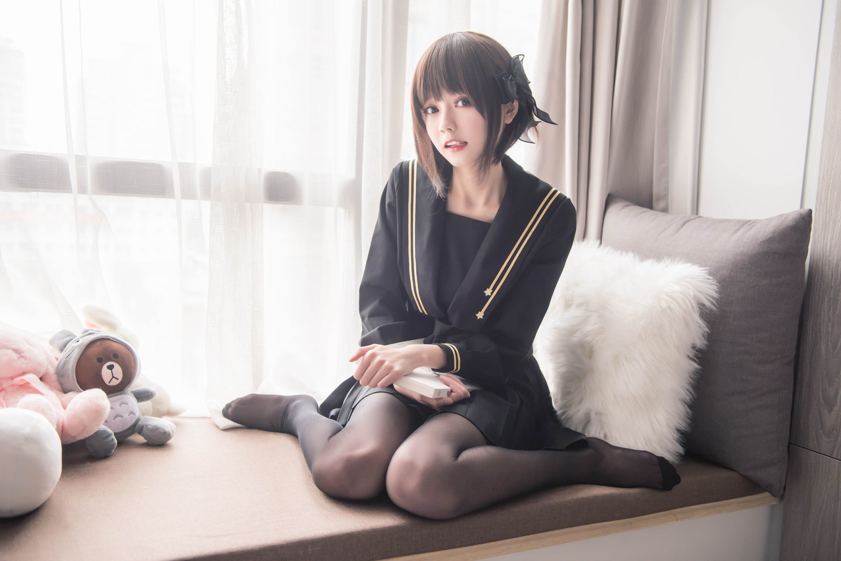 小妖精你的负卿 - 窗台制服-图10
