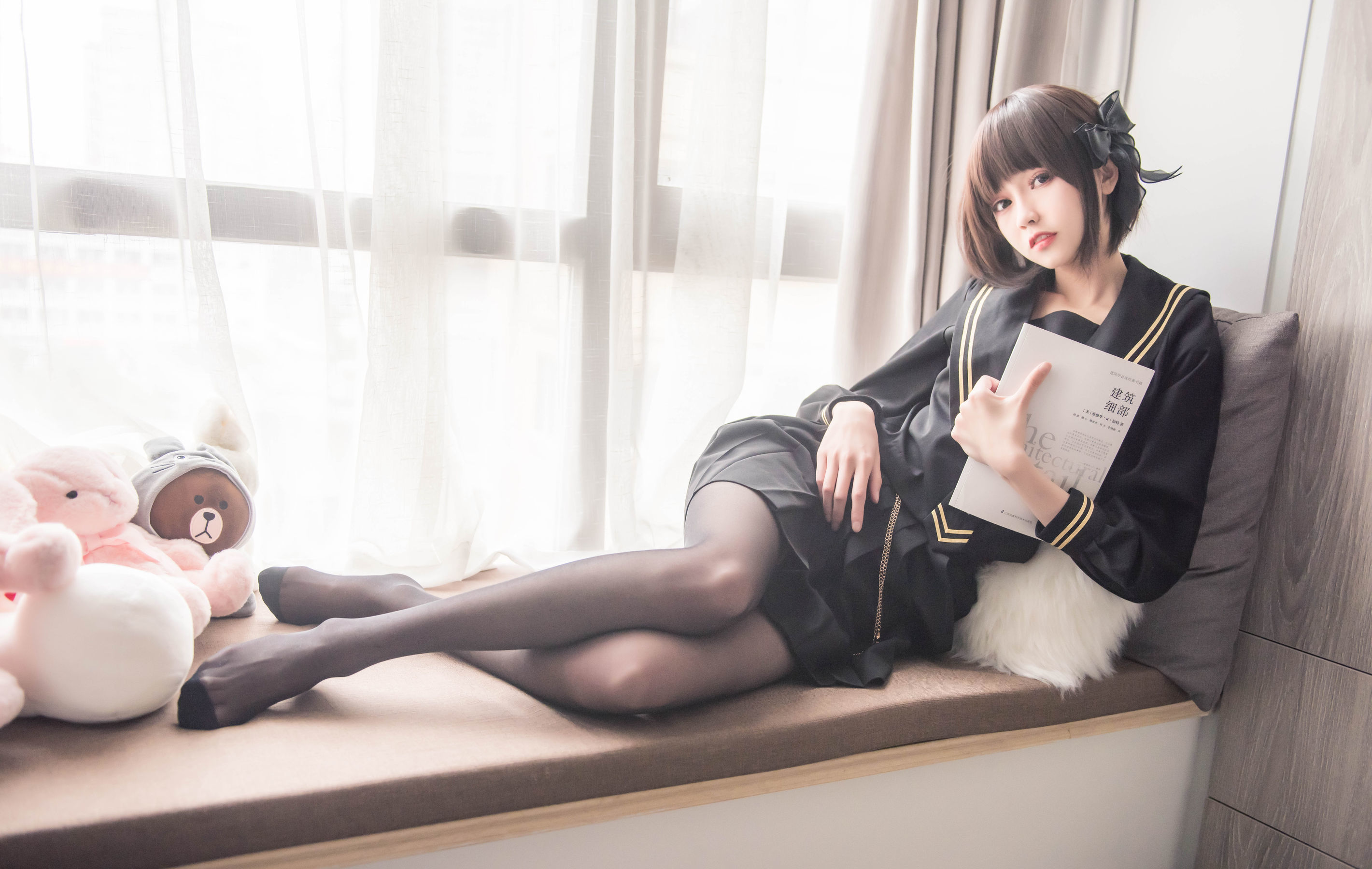 小妖精你的负卿 - 窗台制服-图14
