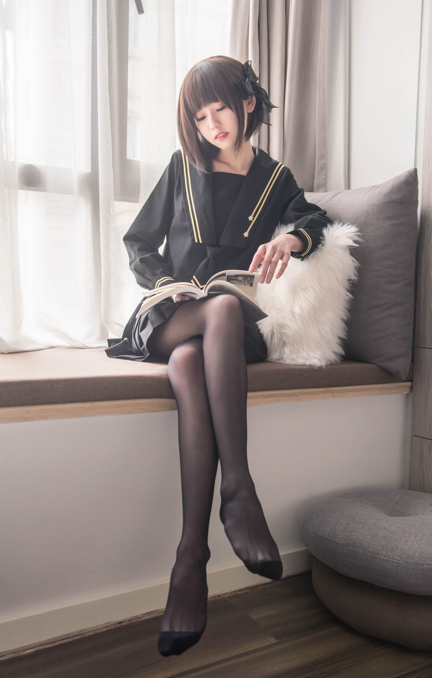小妖精你的负卿 - 窗台制服-图7