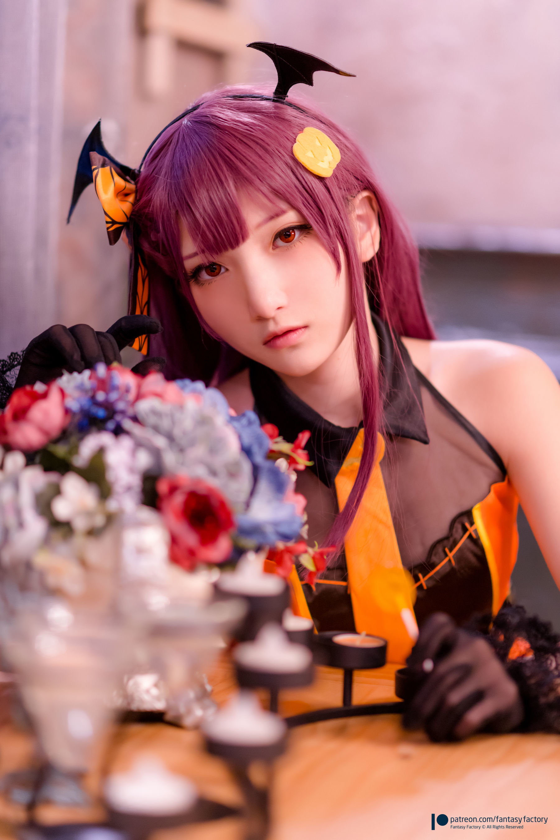 小丁Cosplay - 黑丝 黑胶 女杀手-图88
