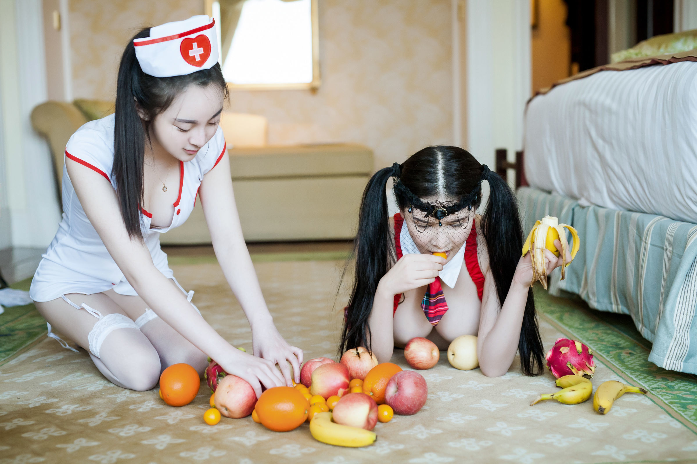 推女郎李丽莎 姐妹水果系列-图14