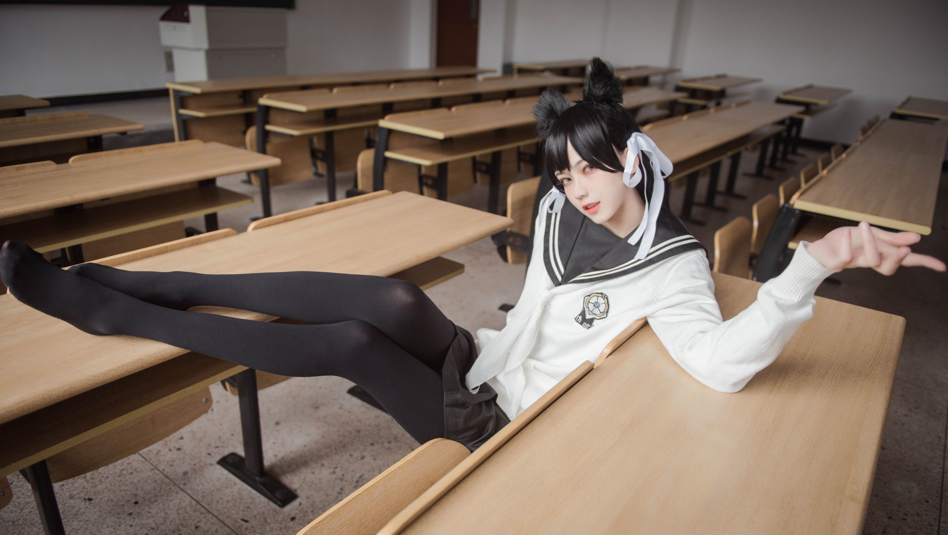 小妖精你的负卿 - 爱宕制服-图1