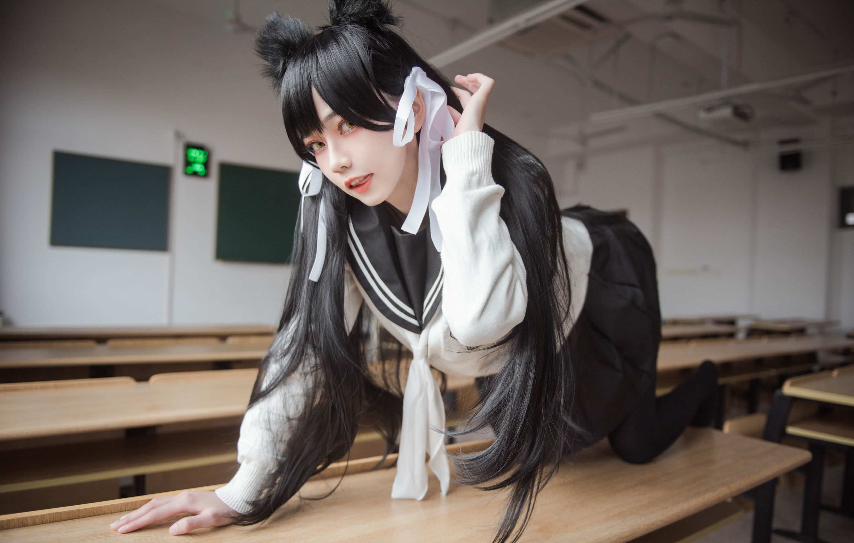 小妖精你的负卿 - 爱宕制服-图4