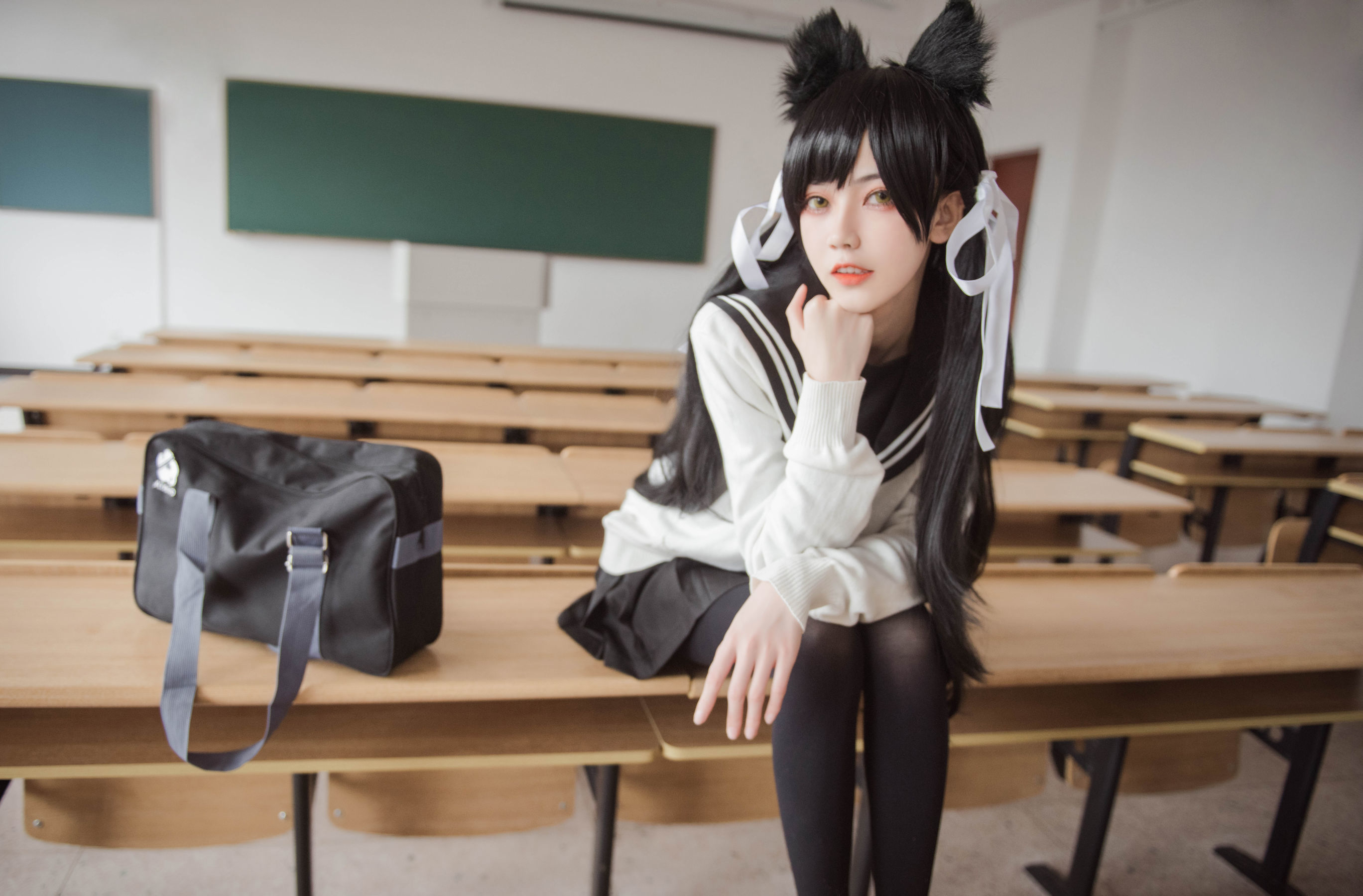 小妖精你的负卿 - 爱宕制服-图7