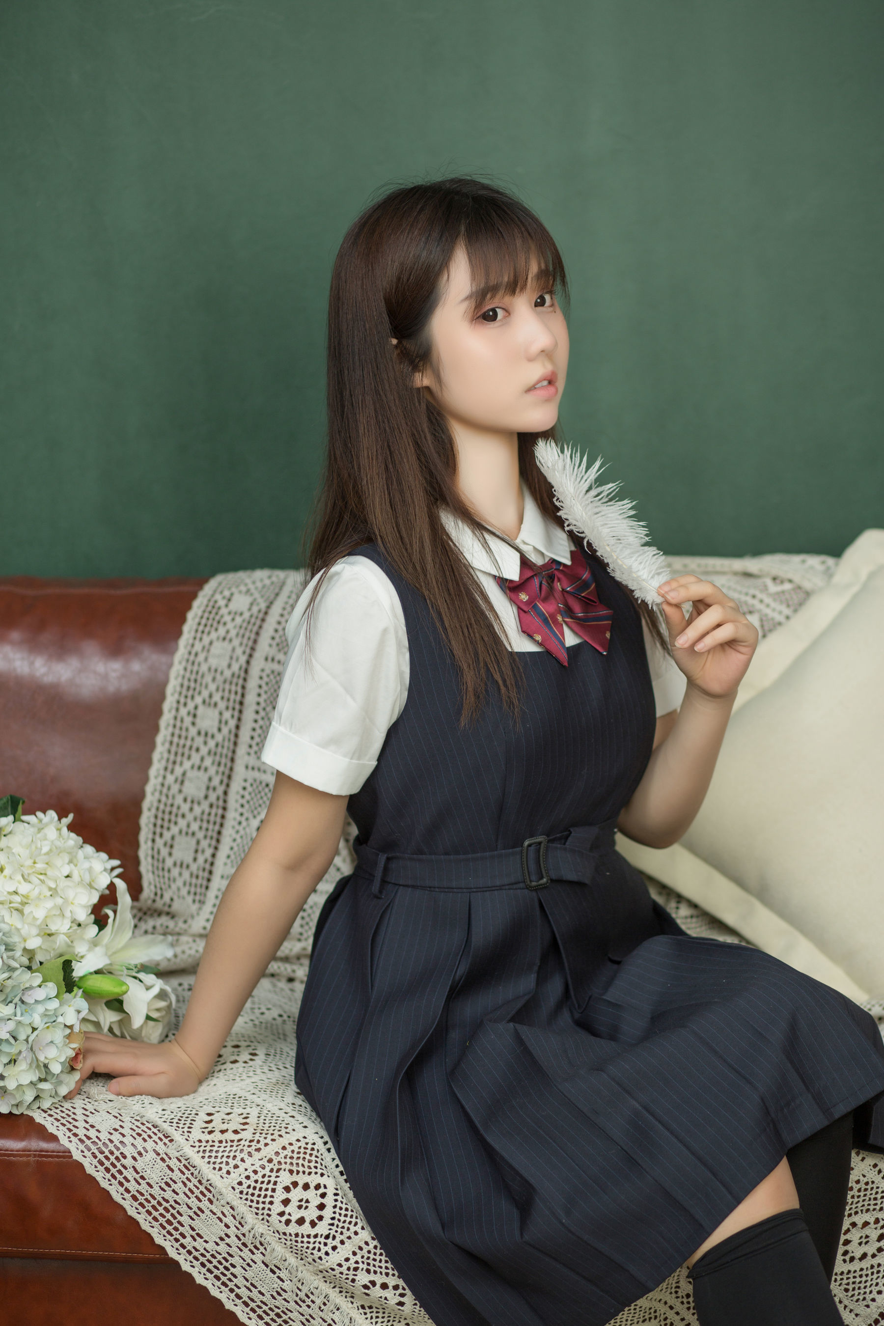 微博福利姬镜酱 - 不知梦 制服-图9