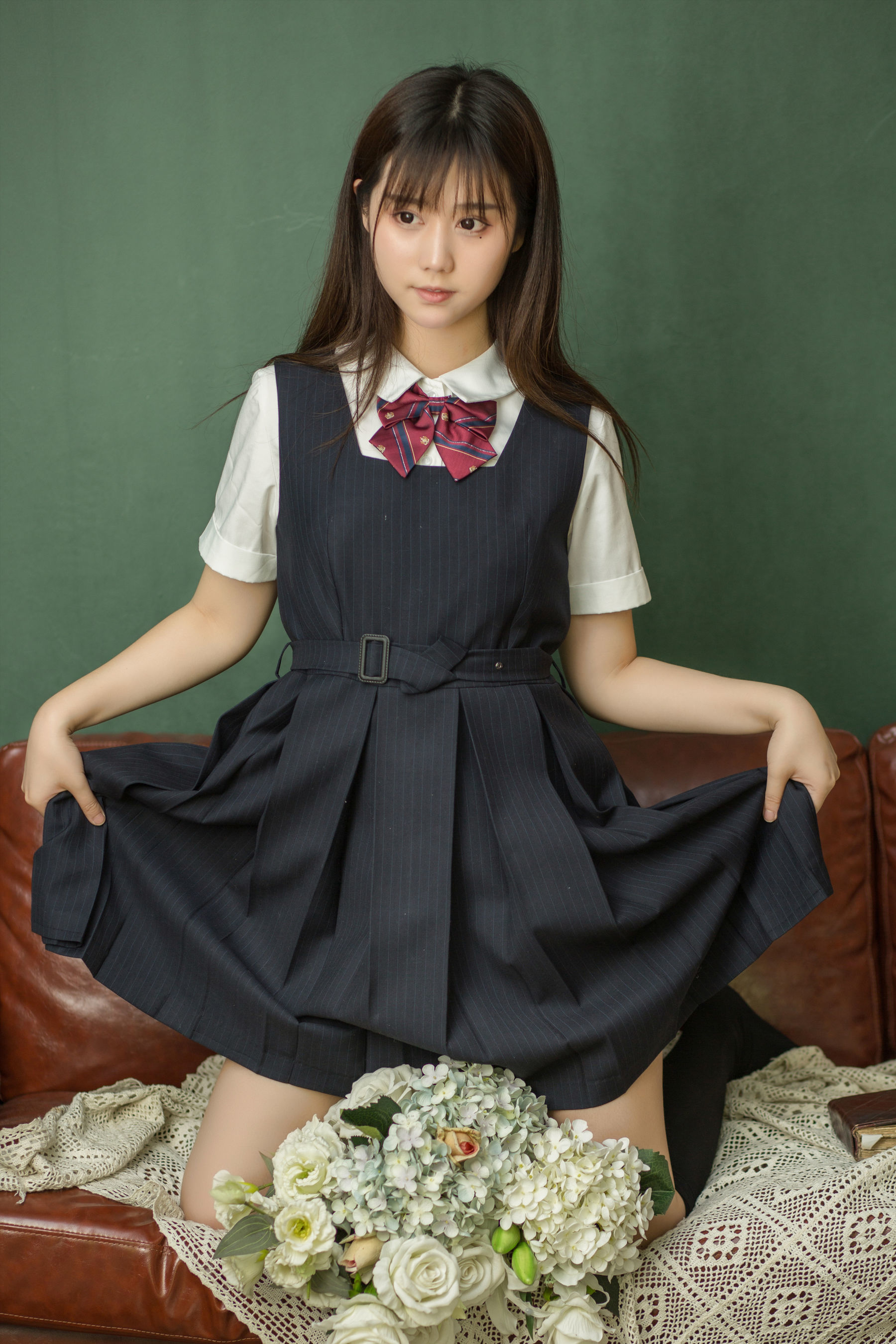 微博福利姬镜酱 - 不知梦 制服-图18