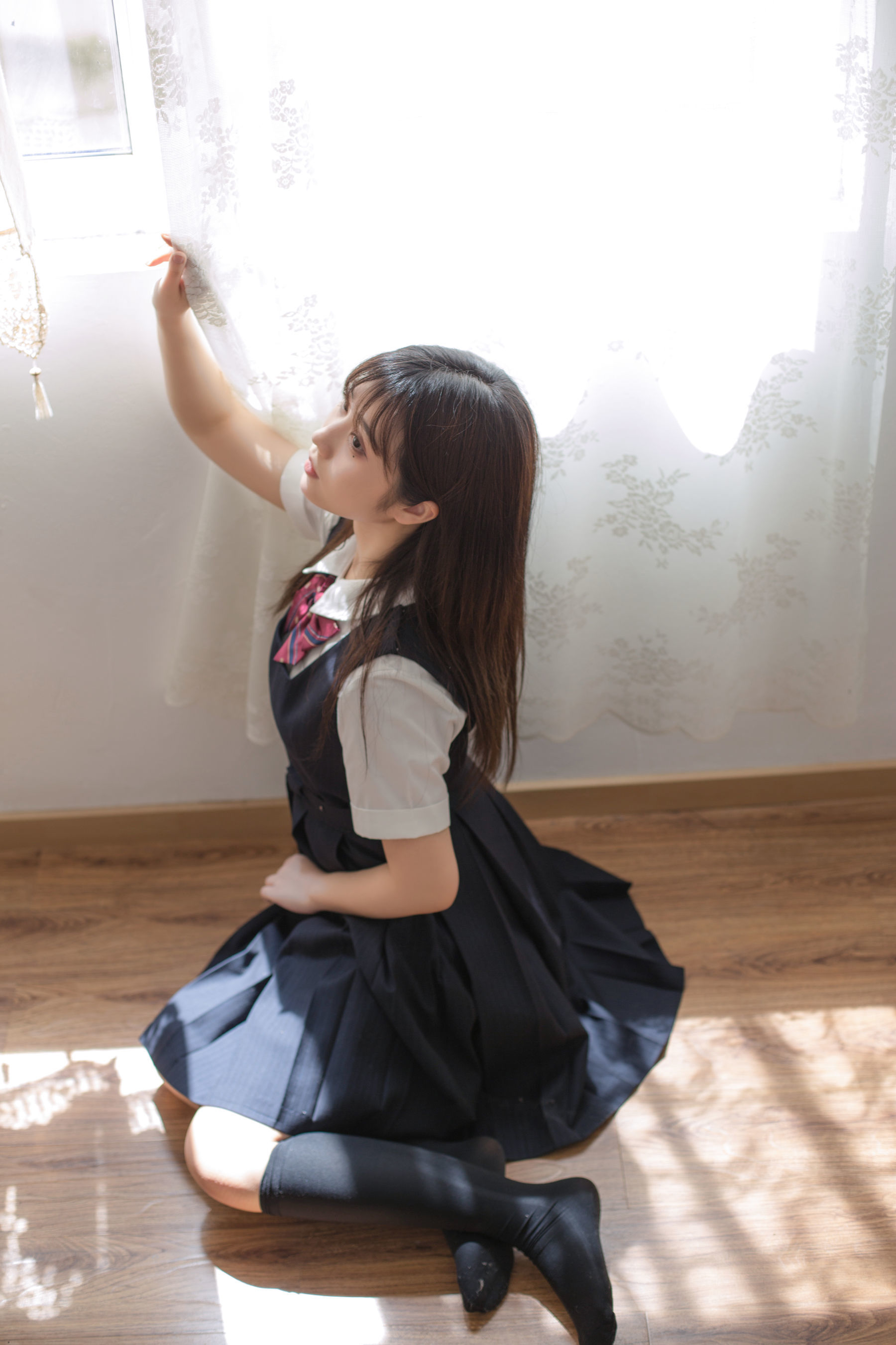 微博福利姬镜酱 - 不知梦 制服-图21