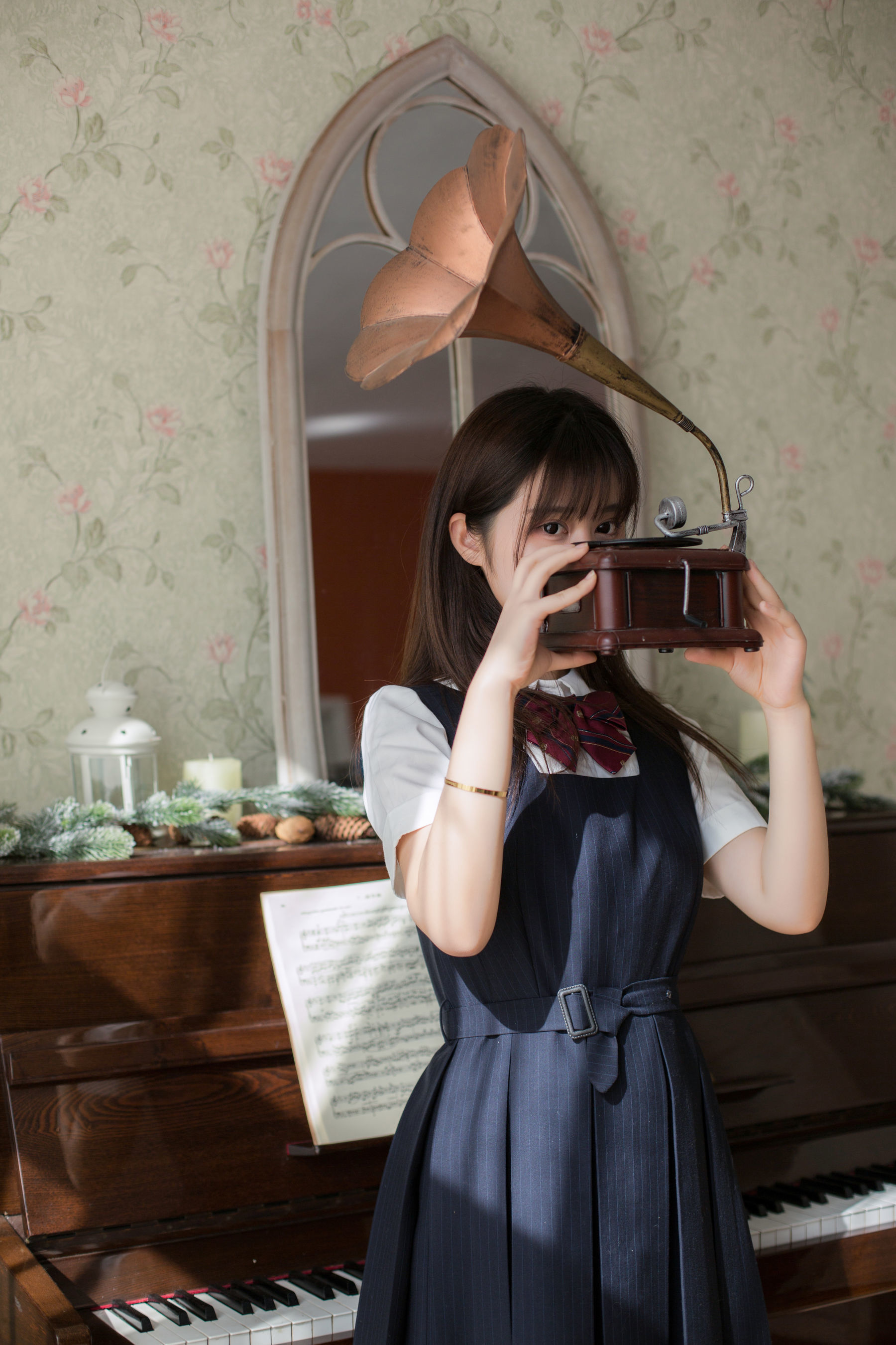 微博福利姬镜酱 - 不知梦 制服-图29