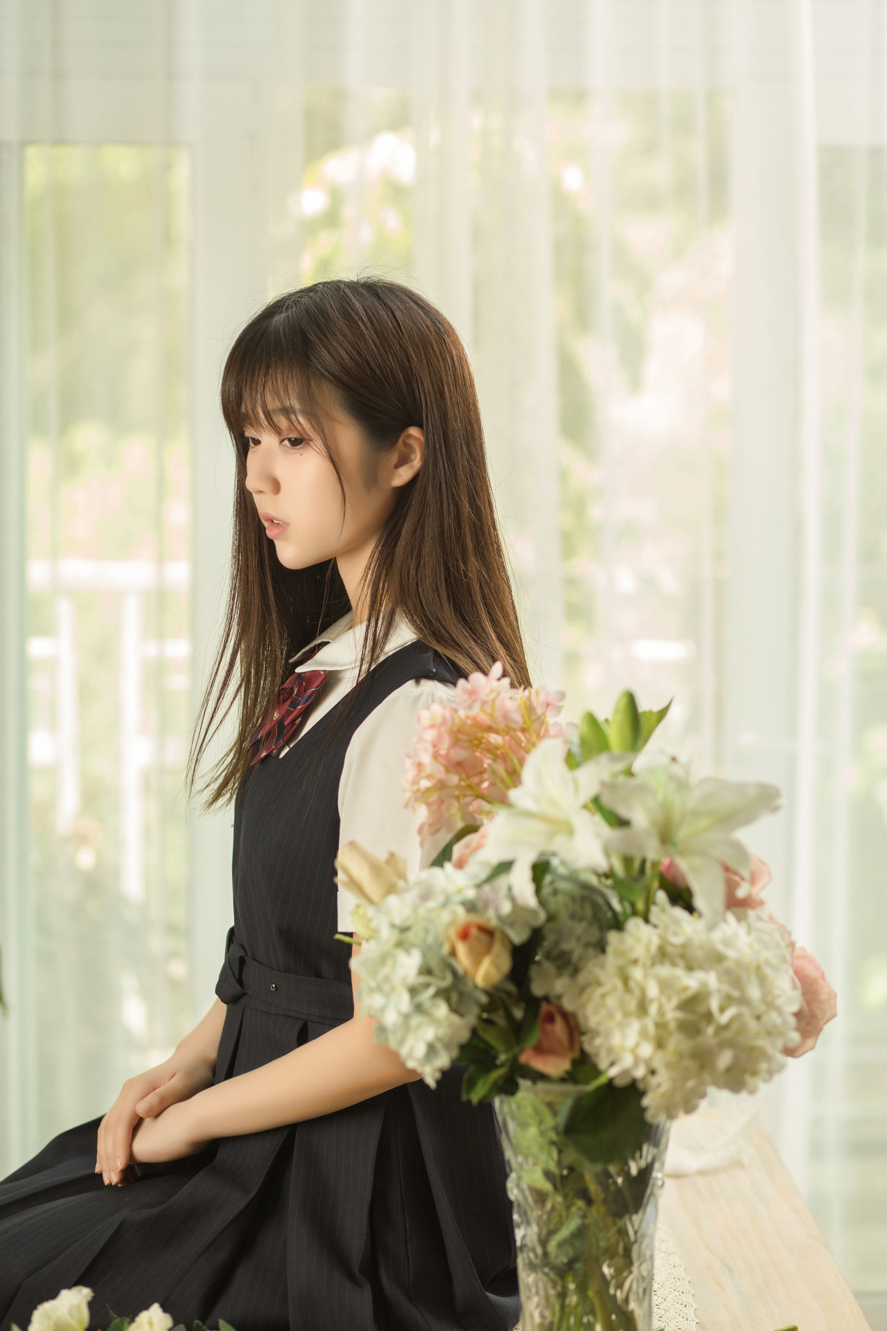 微博福利姬镜酱 - 不知梦 制服-图6