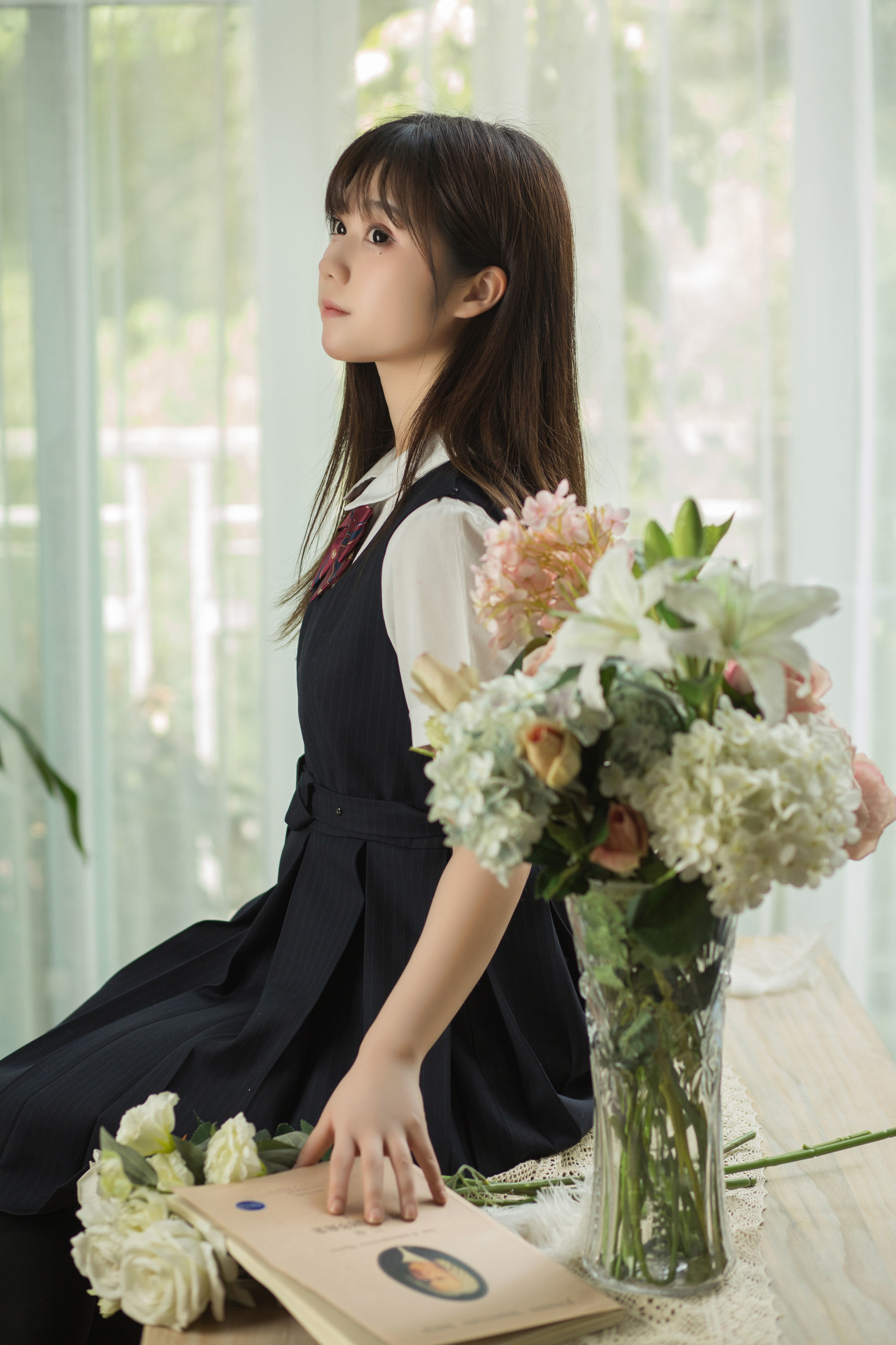 微博福利姬镜酱 - 不知梦 制服-图8