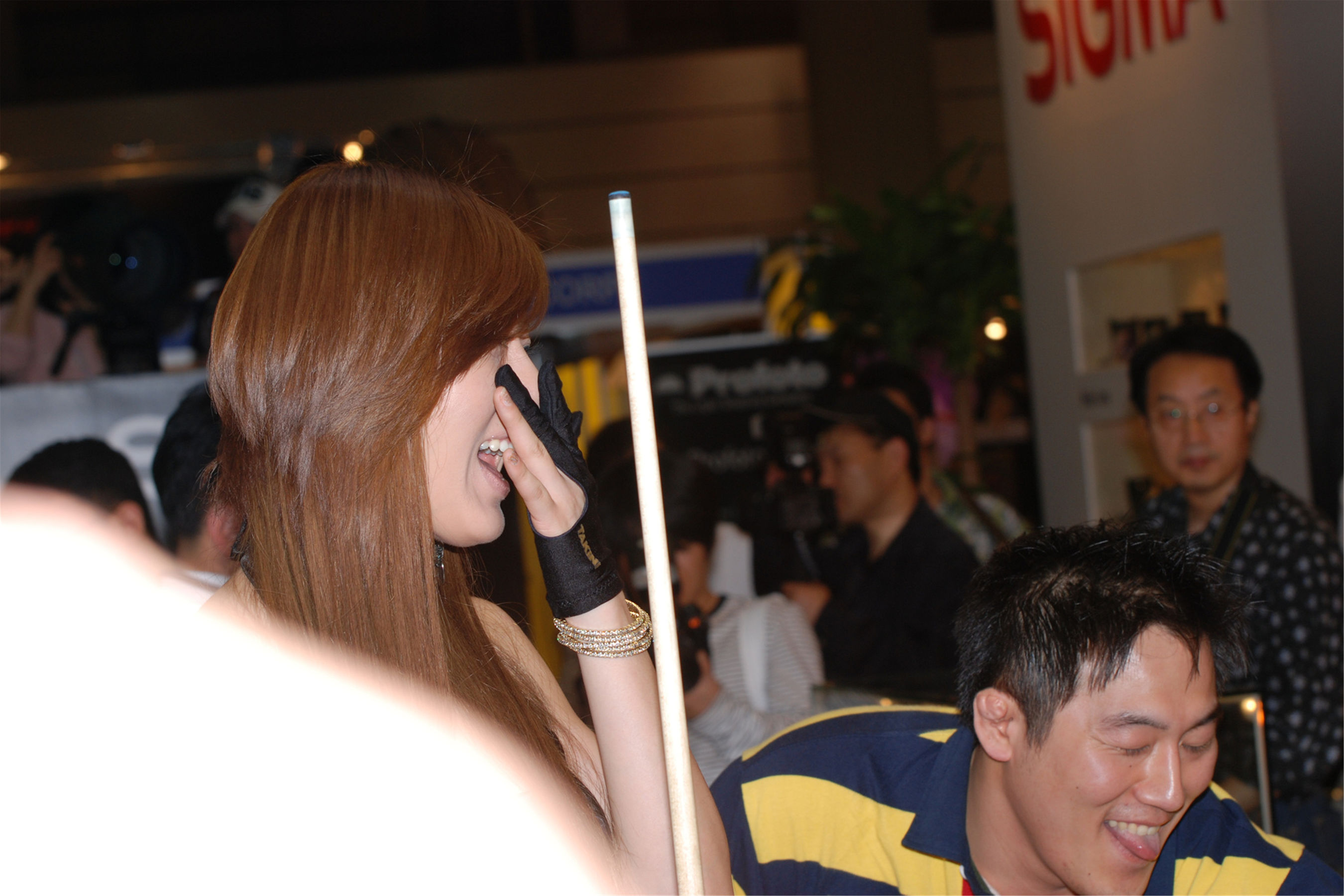 黄美姬 SIGMA现场打桌球-图17