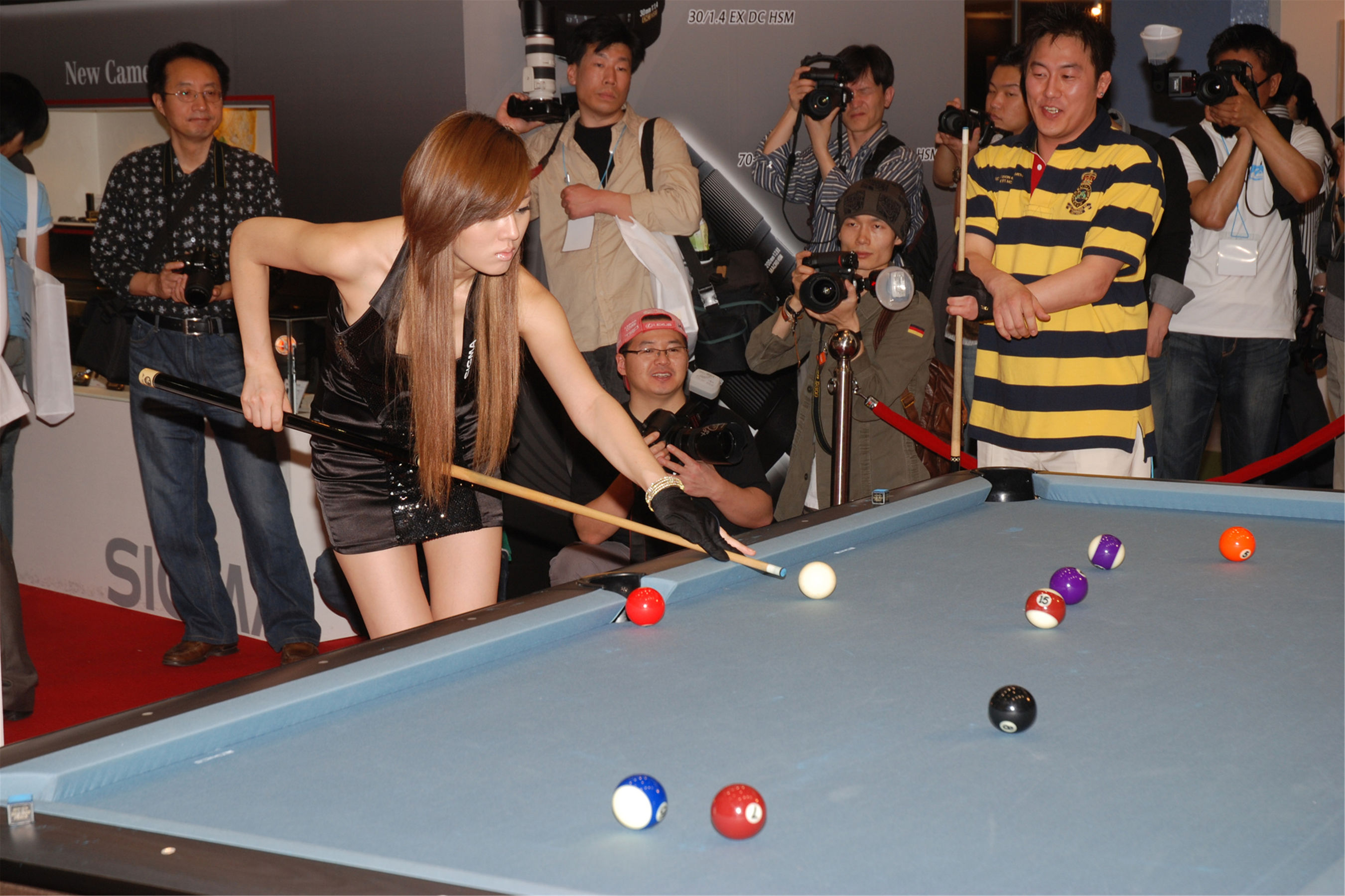 黄美姬 SIGMA现场打桌球-图19