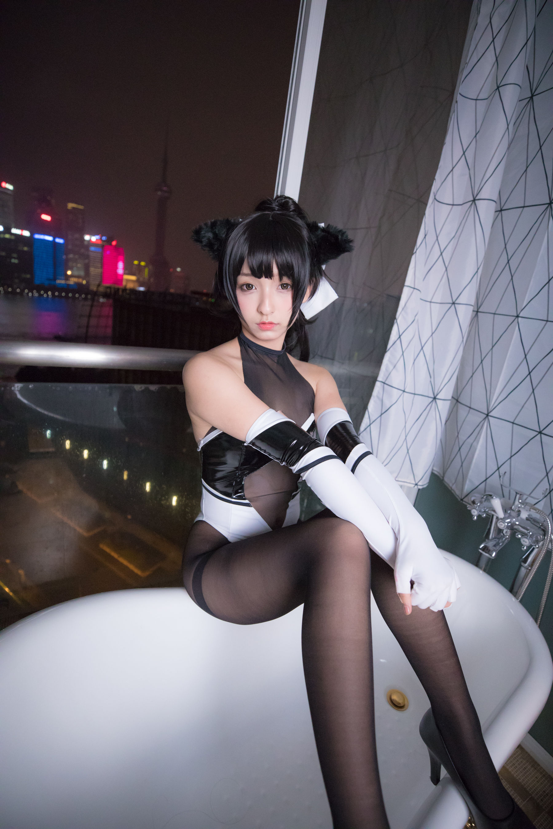 神楽板真冬 TAKAO-TIGHTS VER (黑丝)-图44