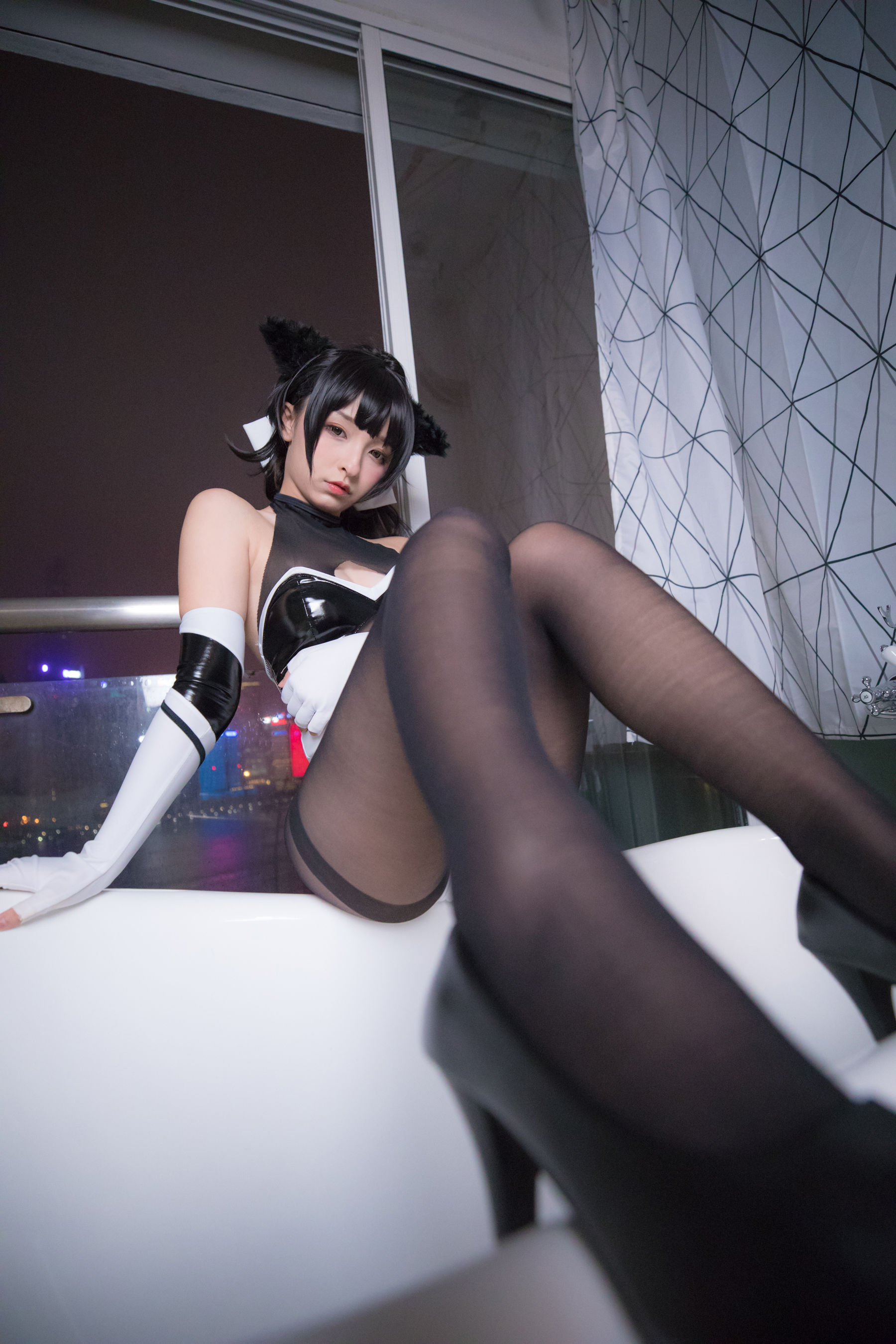 神楽板真冬 TAKAO-TIGHTS VER (黑丝)-图46