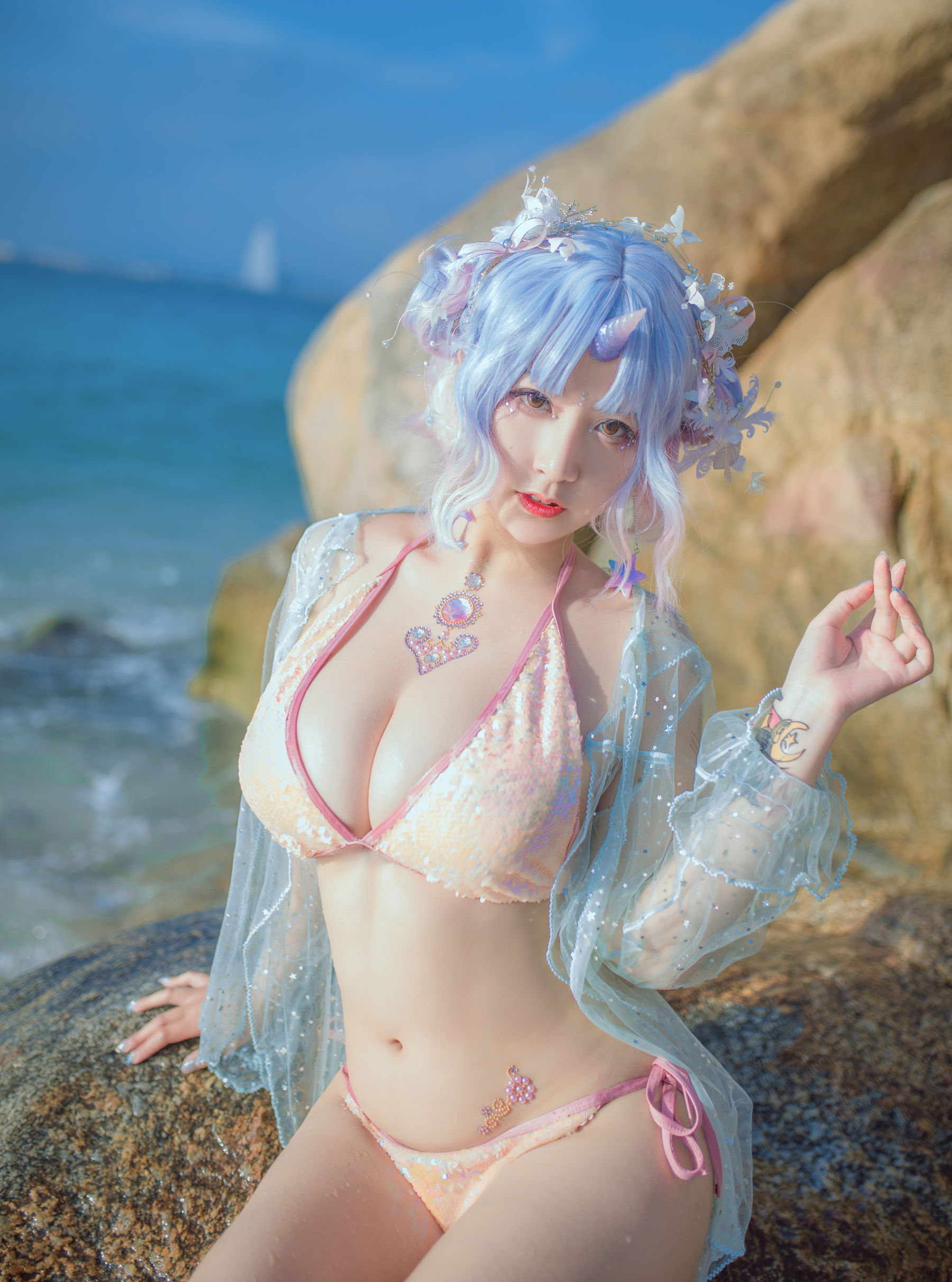 巨乳猫九酱Sakura - 兽の物语-图16